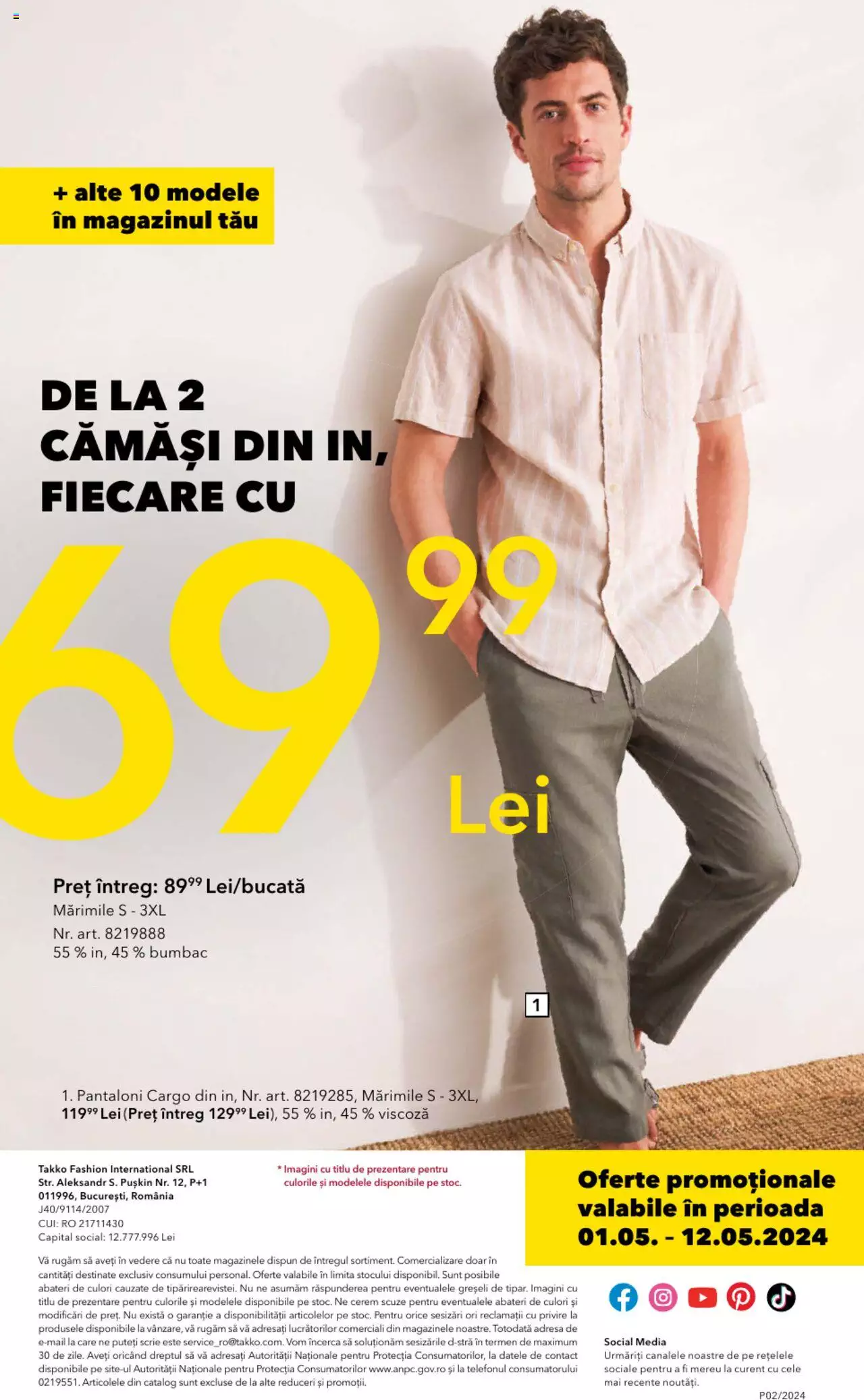 Catalog Takko 1 - 12 Mai 2024 | Pagina 12