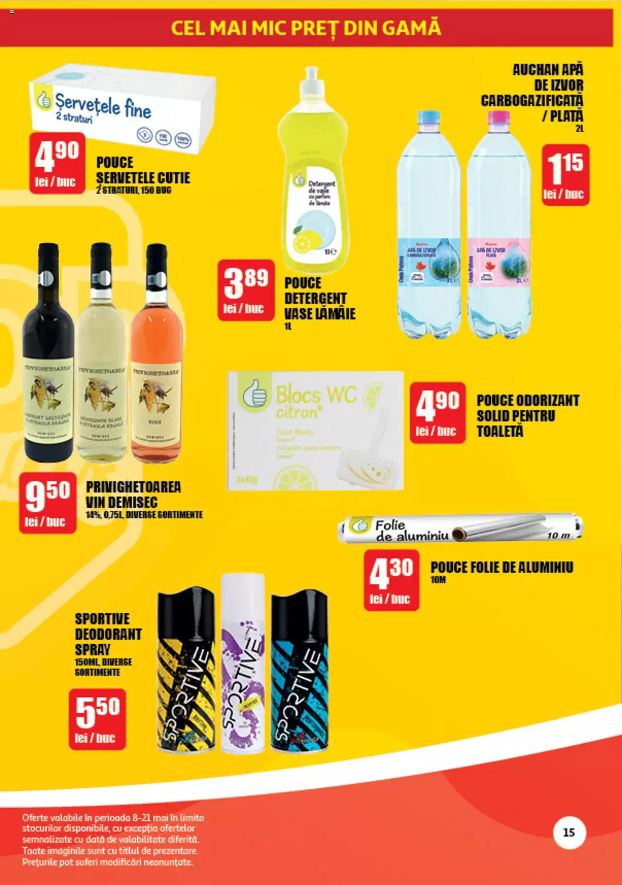 Catalog Auchan 8 - 21 Mai 2024 | Pagina 15