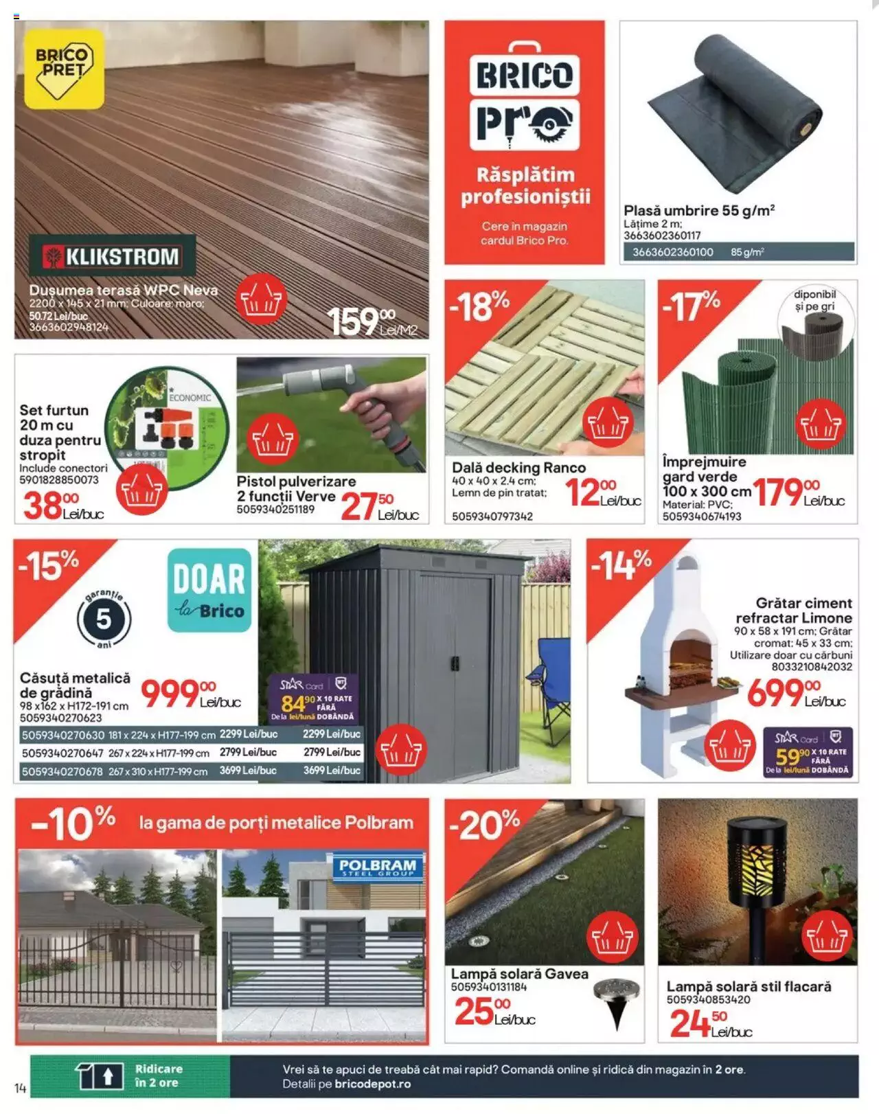 Catalog Brico Depot 9 Mai - 4 Iunie 2024 | Pagina 14
