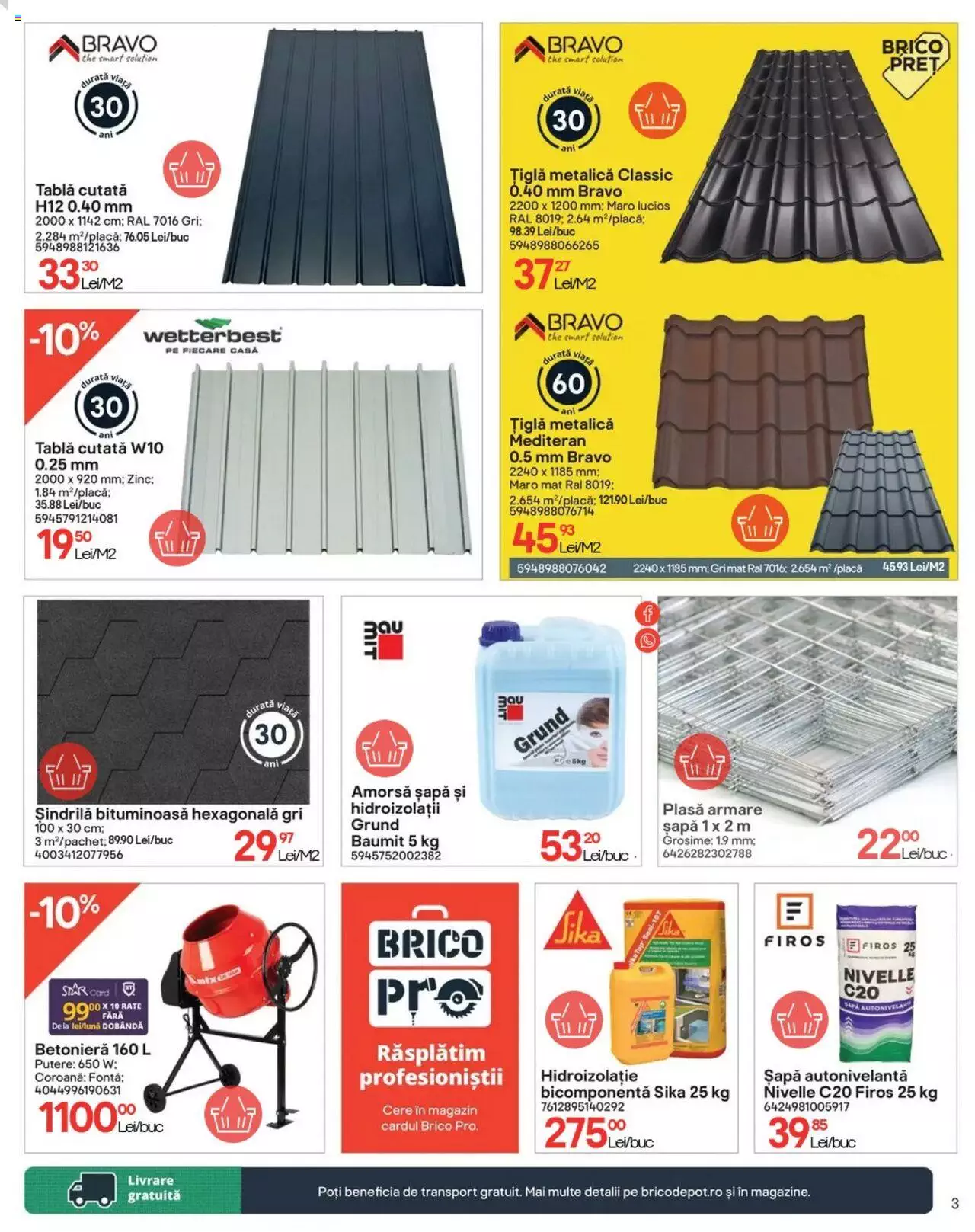 Catalog Brico Depot 9 Mai - 4 Iunie 2024 | Pagina 3