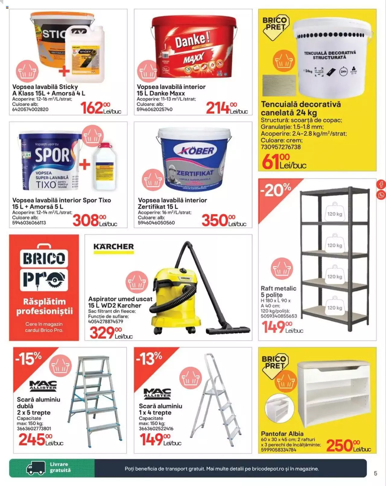Catalog Brico Depot 9 Mai - 4 Iunie 2024 | Pagina 5