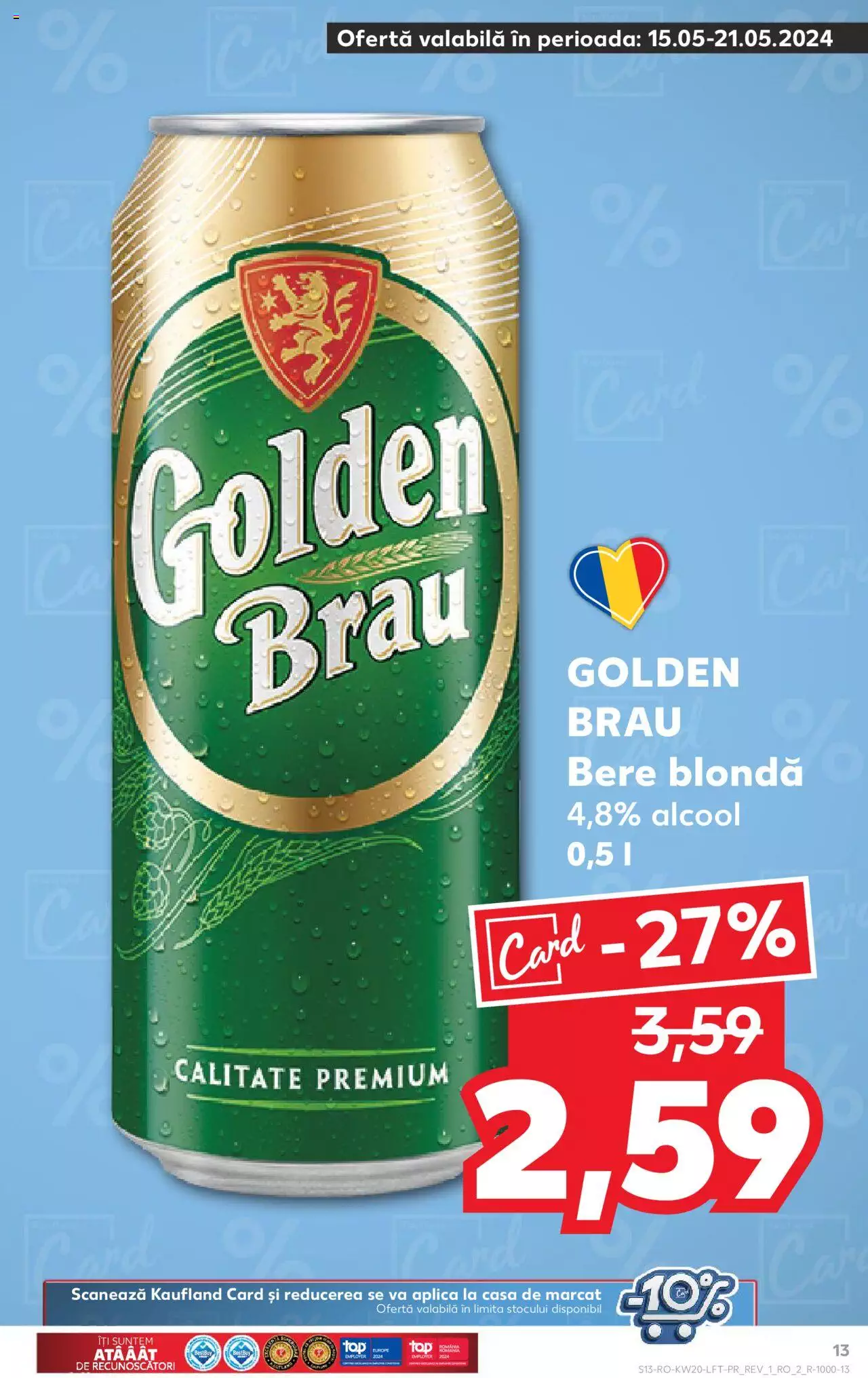 Catalog Kaufland 15 - 21 Mai 2024 | Pagina 13