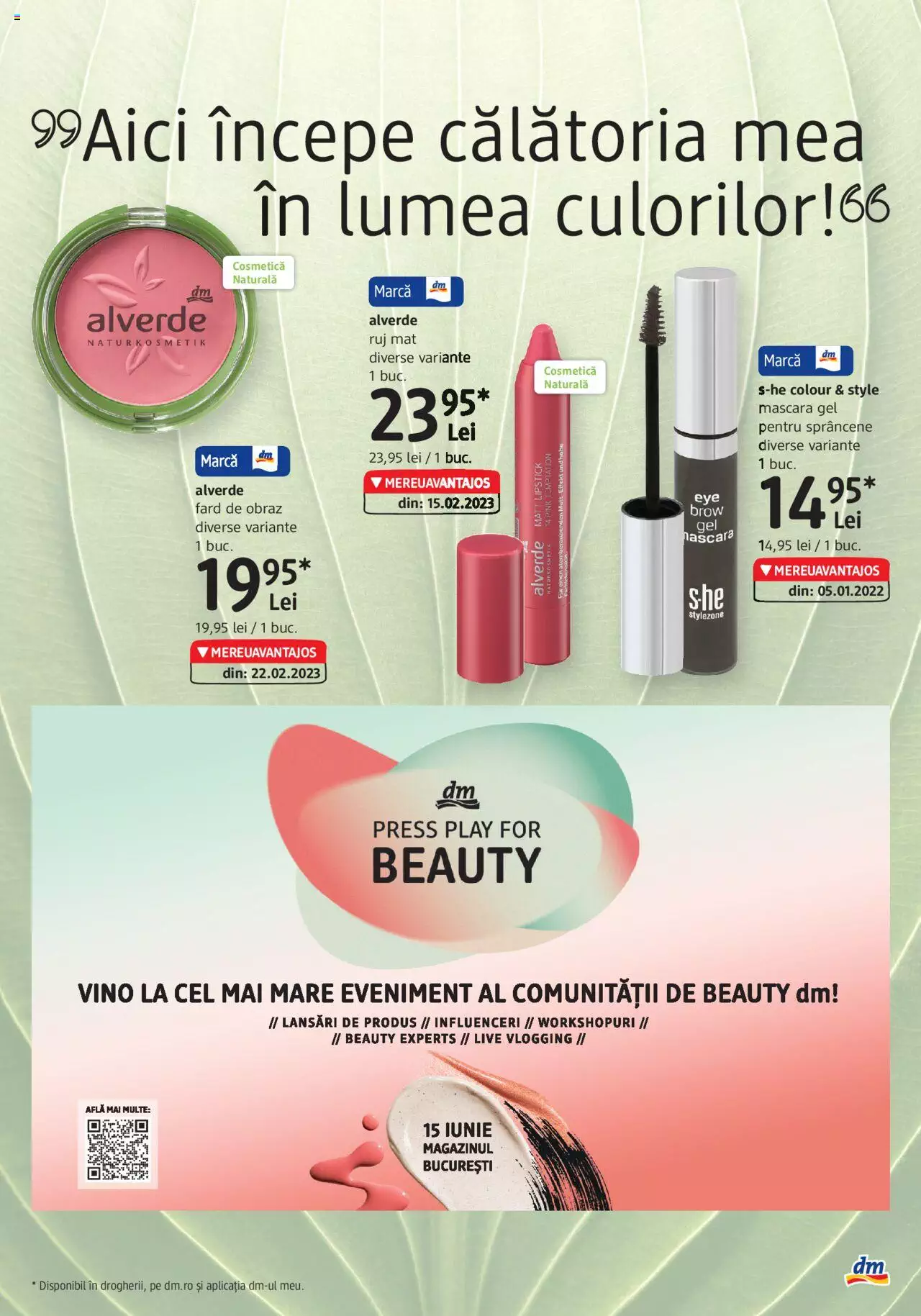 Catalog DM Drogerie Markt 16 Mai - 11 Iunie 2024 | Pagina 3