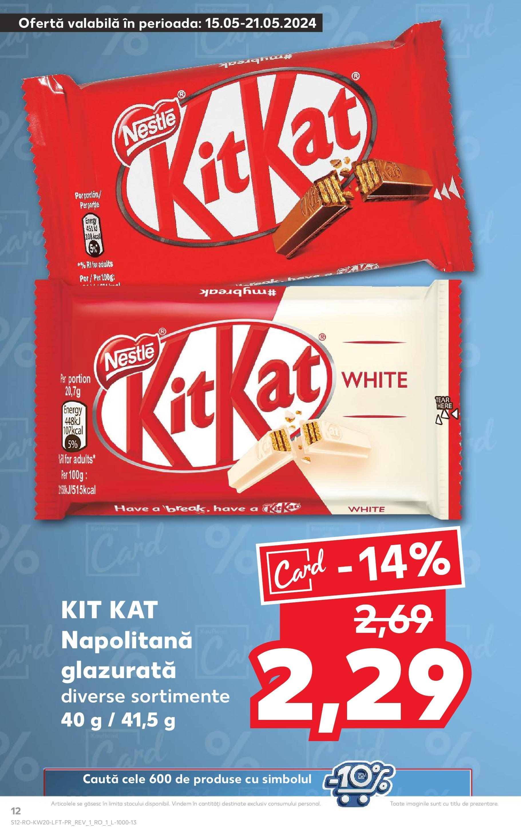 Catalog Kaufland 15 - 21 Mai 2024 | Pagina 12