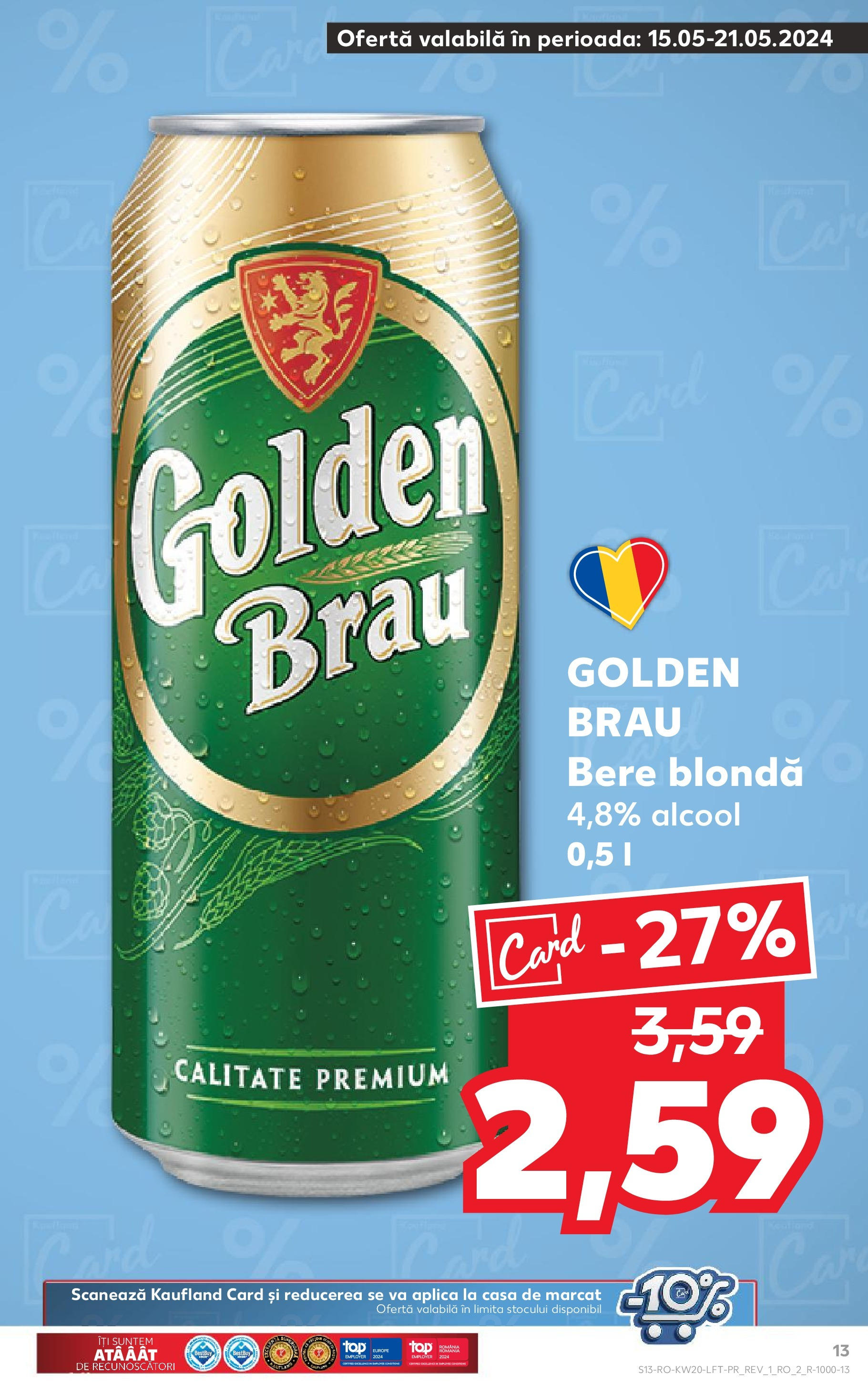 Catalog Kaufland 15 - 21 Mai 2024 | Pagina 13