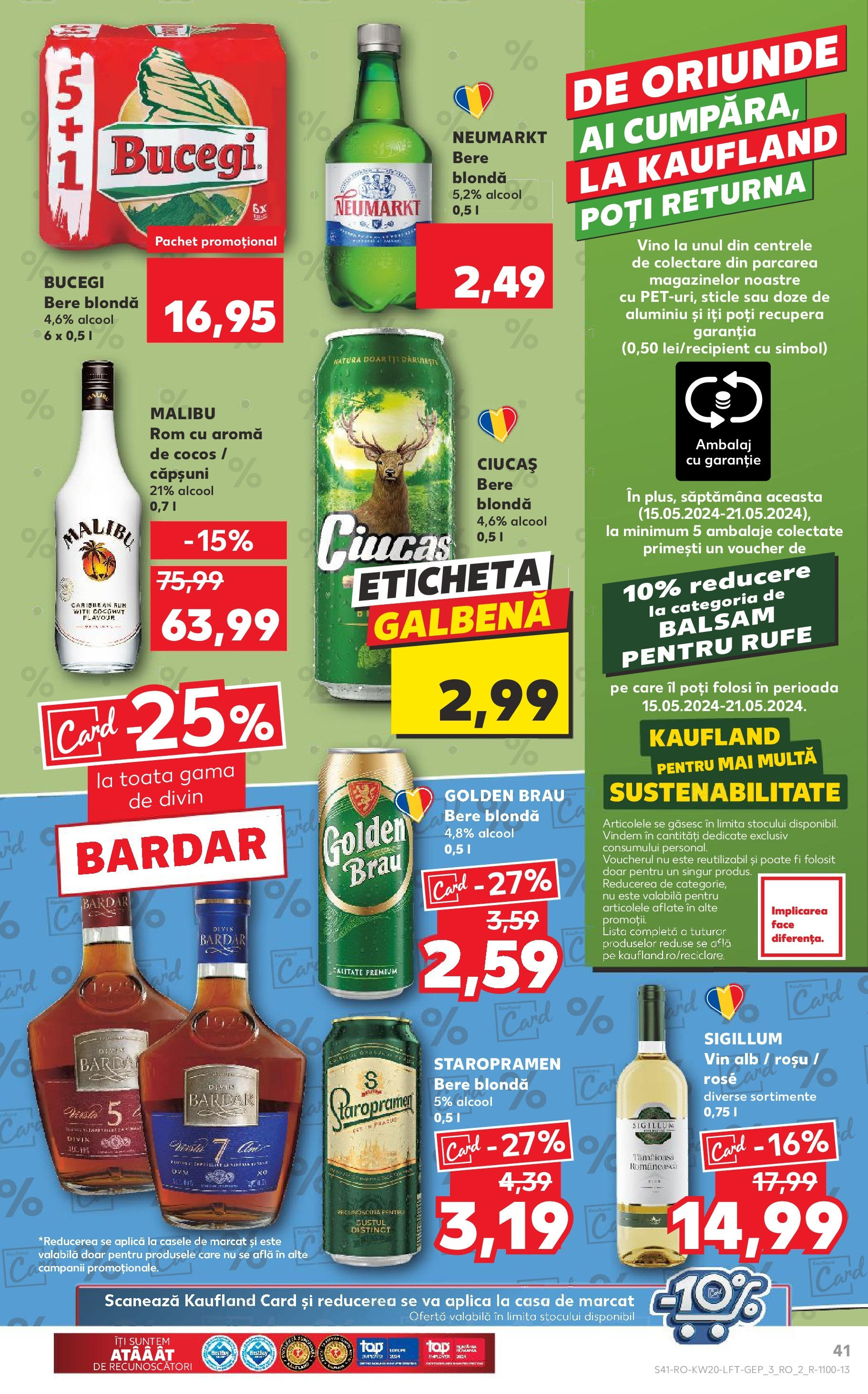 Catalog Kaufland 15 - 21 Mai 2024 | Pagina 41