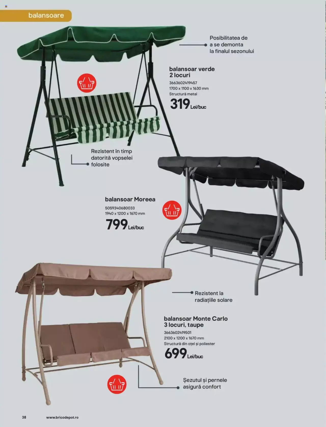 Catalog Brico Depot 9 Mai - 30 Iunie 2024 | Pagina 38