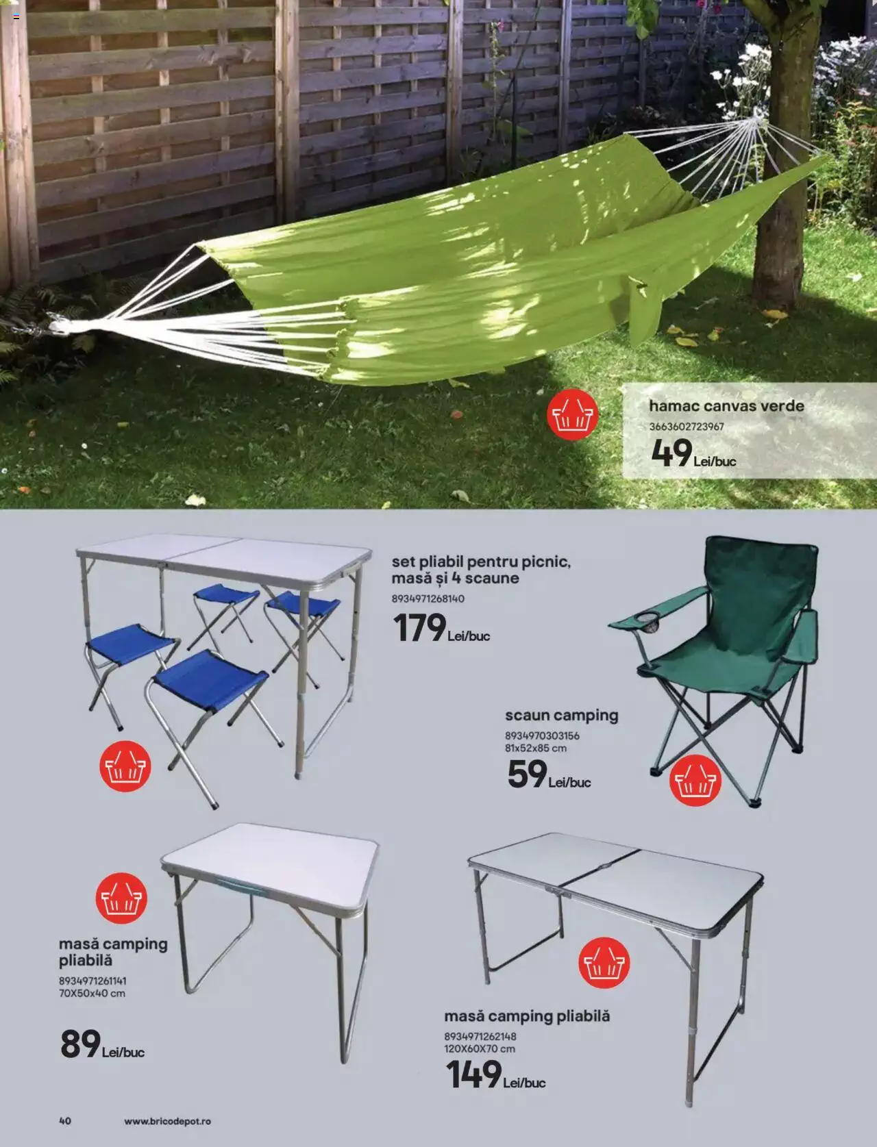 Catalog Brico Depot 9 Mai - 30 Iunie 2024 | Pagina 40