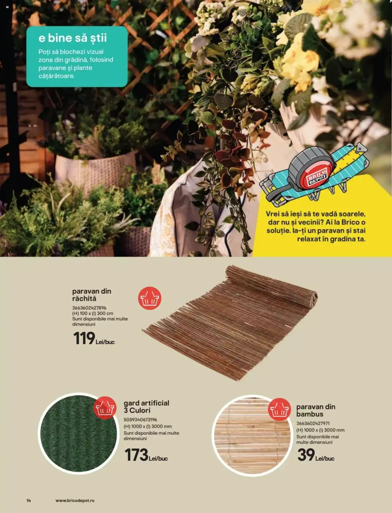 Catalog Brico Depot 9 Mai - 30 Iunie 2024 | Pagina 14