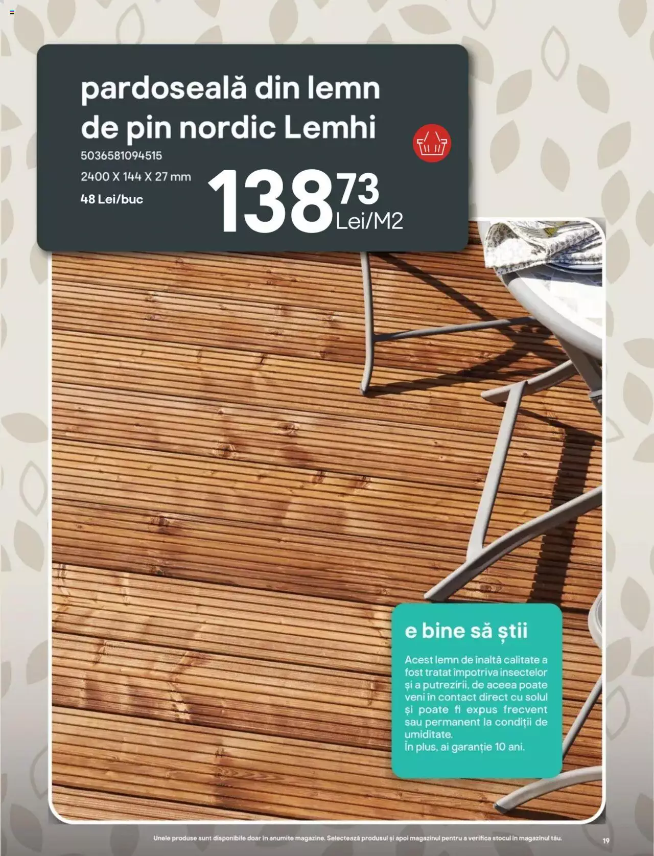 Catalog Brico Depot 9 Mai - 30 Iunie 2024 | Pagina 19