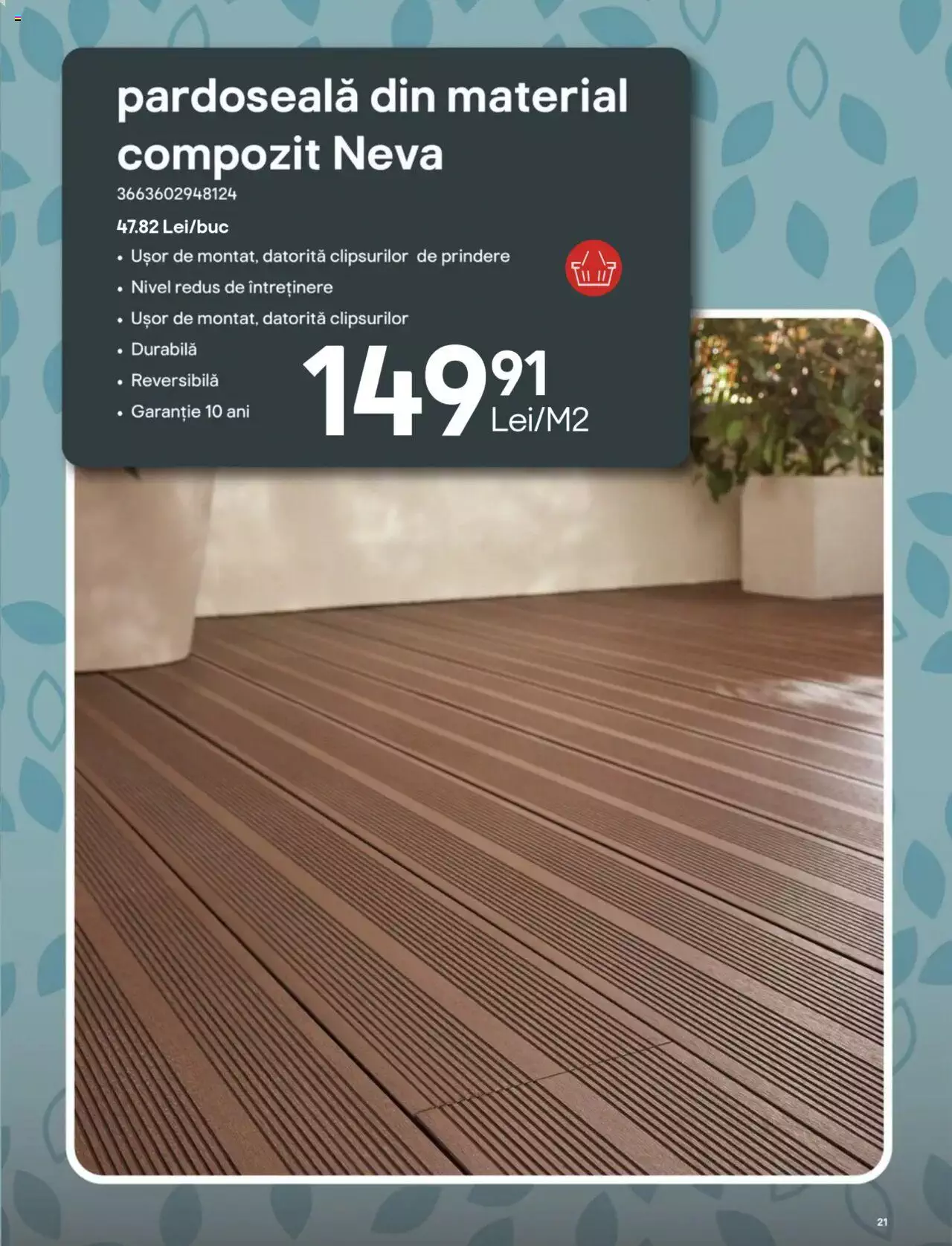 Catalog Brico Depot 9 Mai - 30 Iunie 2024 | Pagina 21