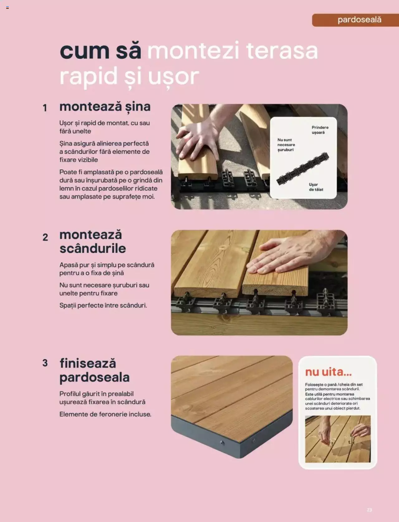 Catalog Brico Depot 9 Mai - 30 Iunie 2024 | Pagina 23