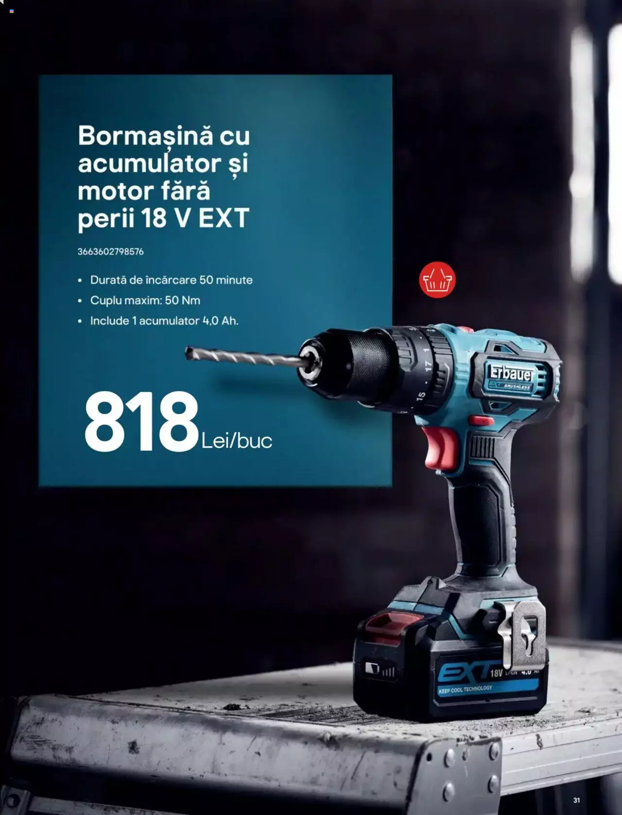 Catalog Brico Depot 9 Mai - 30 Iunie 2024 | Pagina 31