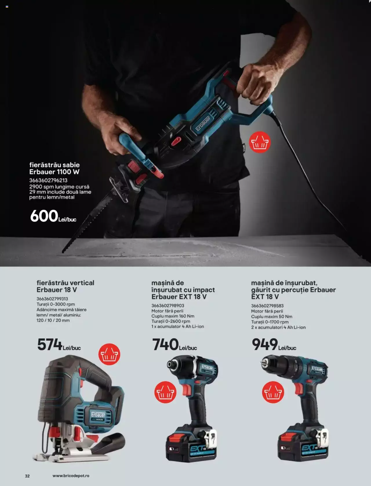 Catalog Brico Depot 9 Mai - 30 Iunie 2024 | Pagina 32