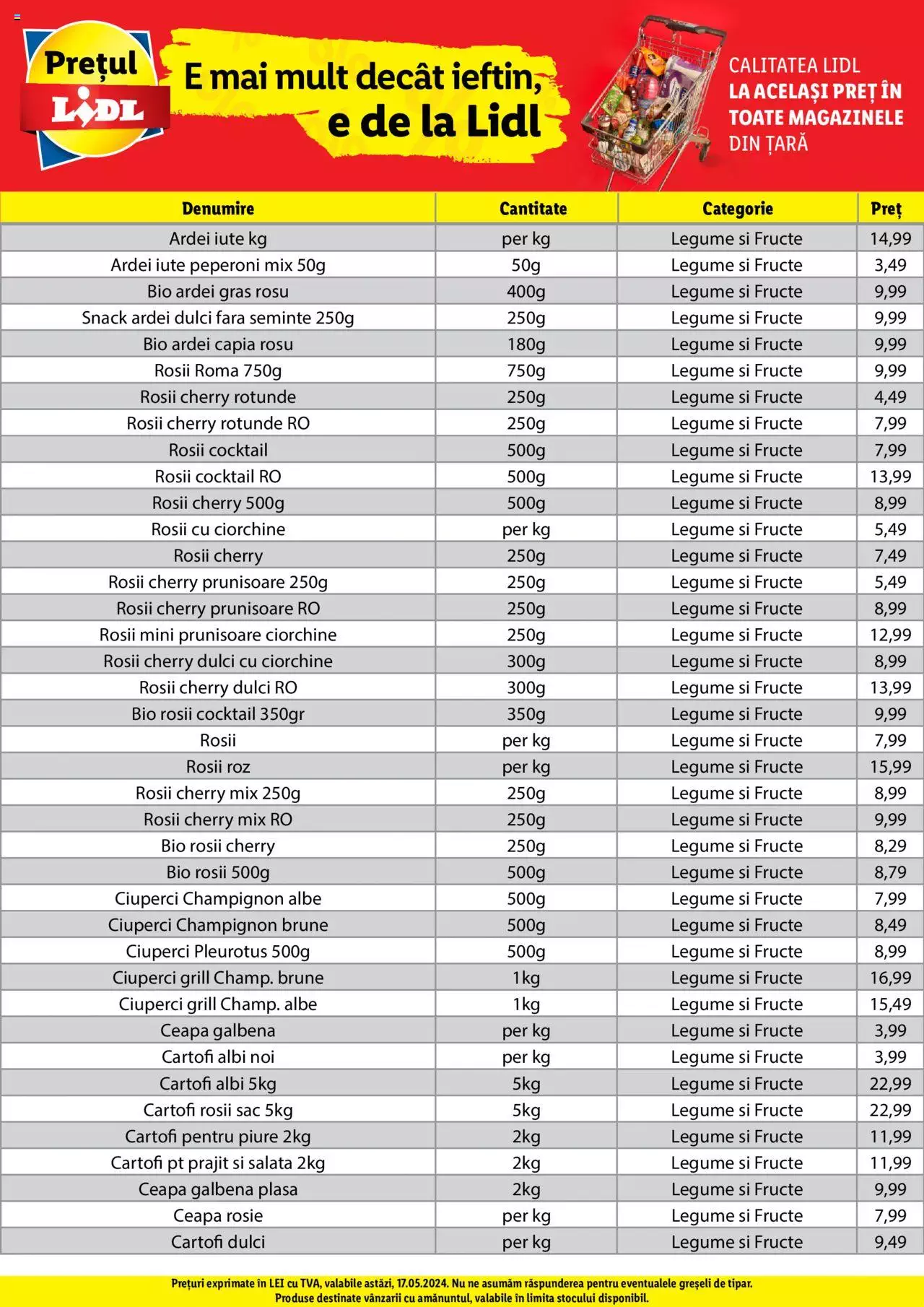 Catalog LIDL 17 - 17 Mai 2024 | Pagina 4