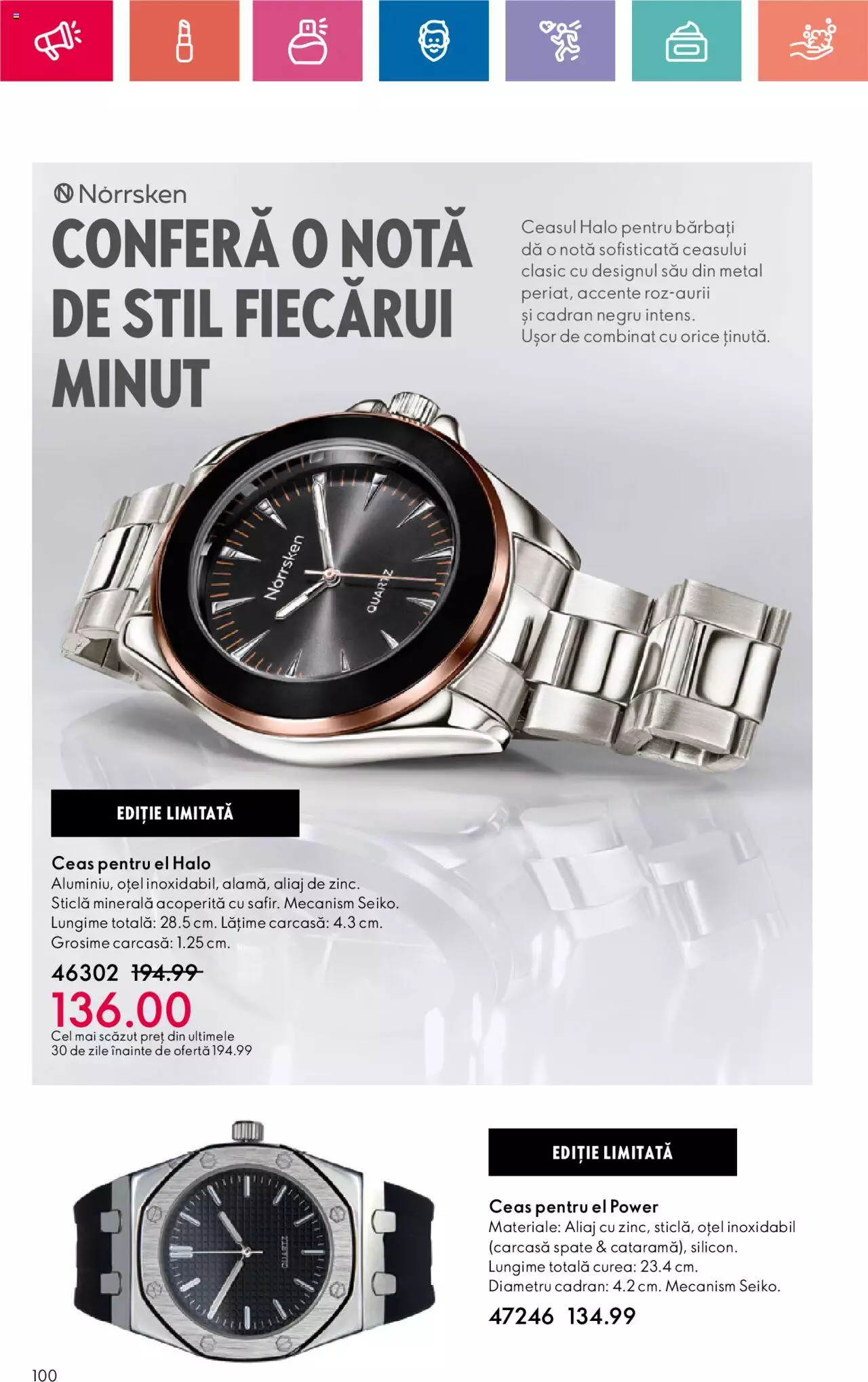 Catalog Oriflame 28 Mai - 17 Iunie 2024 | Pagina 100