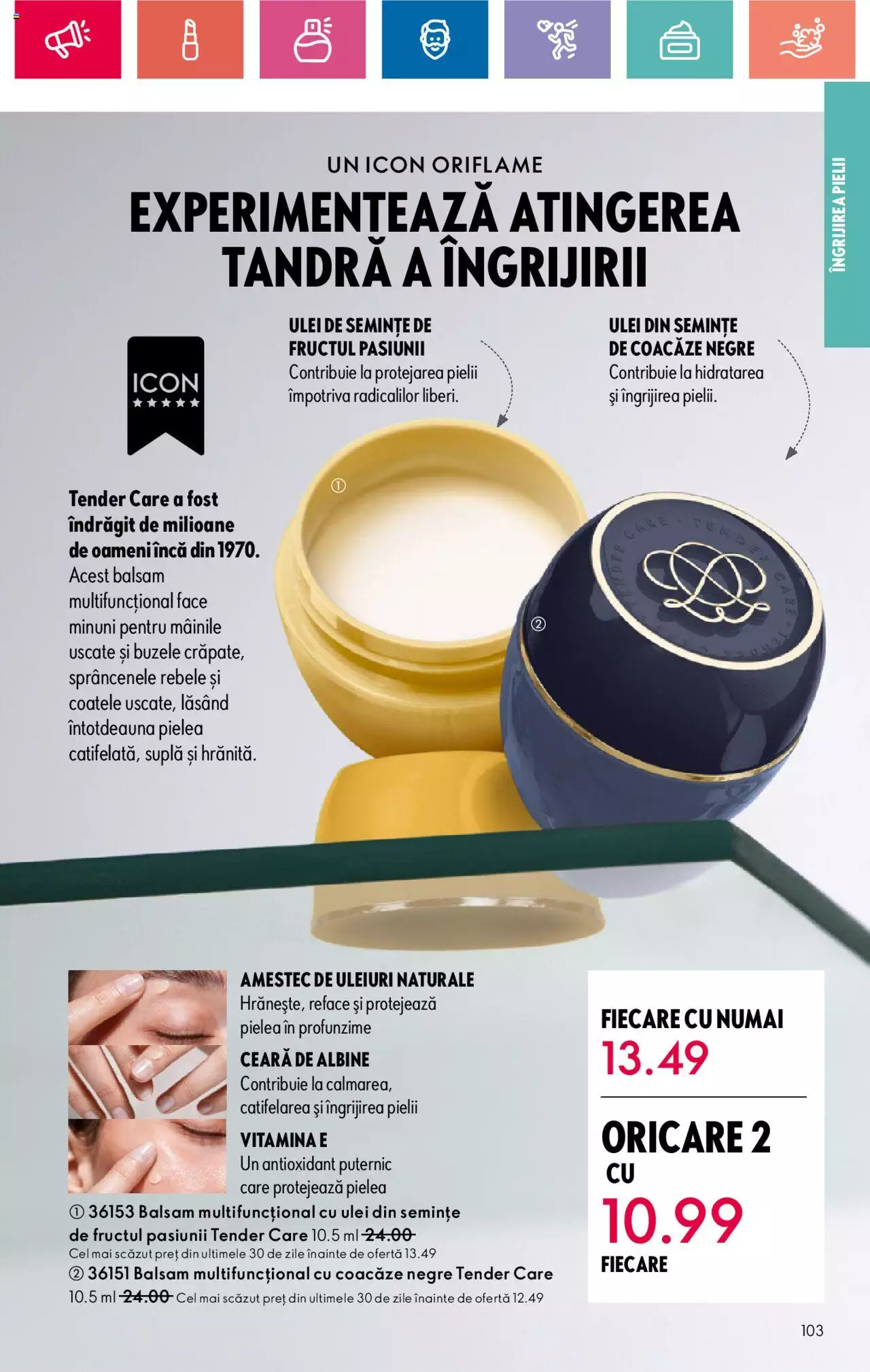 Catalog Oriflame 28 Mai - 17 Iunie 2024 | Pagina 103