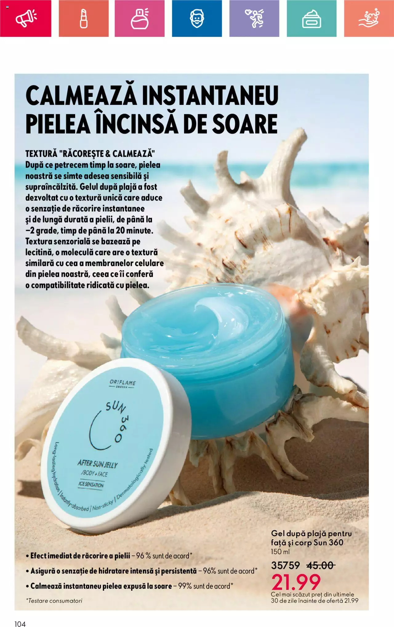 Catalog Oriflame 28 Mai - 17 Iunie 2024 | Pagina 104