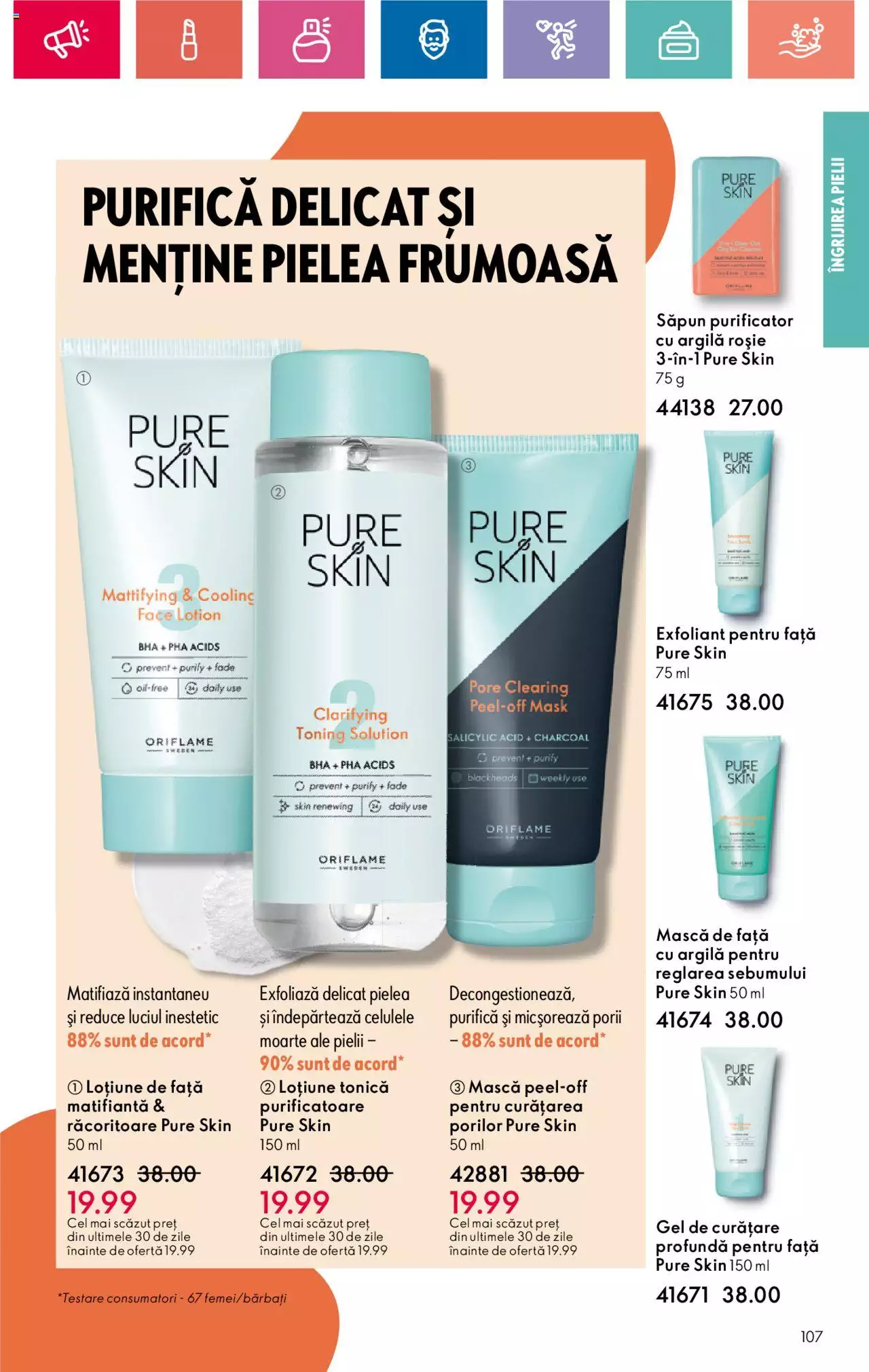 Catalog Oriflame 28 Mai - 17 Iunie 2024 | Pagina 107
