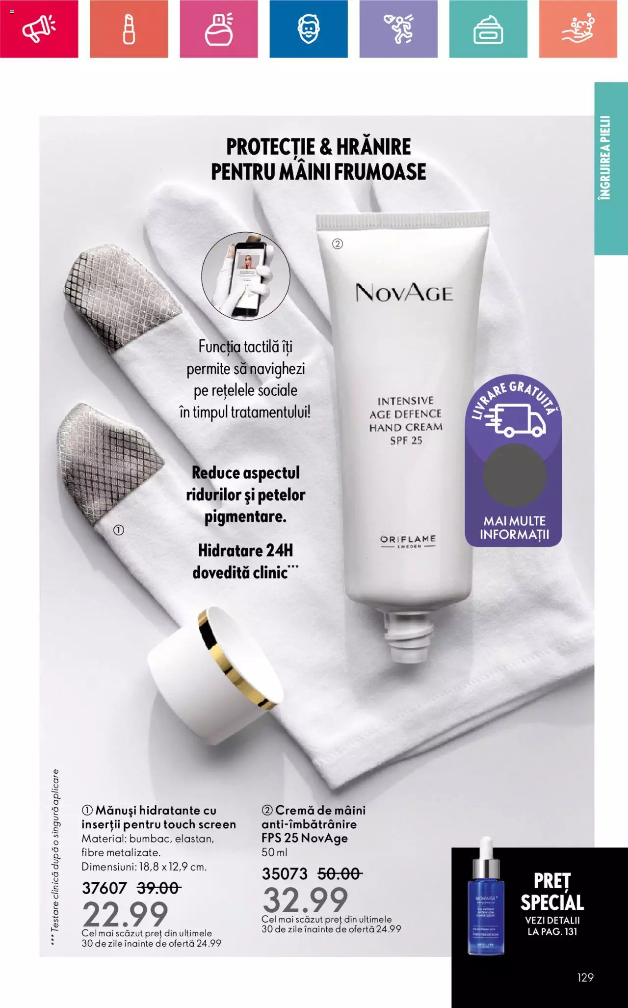 Catalog Oriflame 28 Mai - 17 Iunie 2024 | Pagina 129