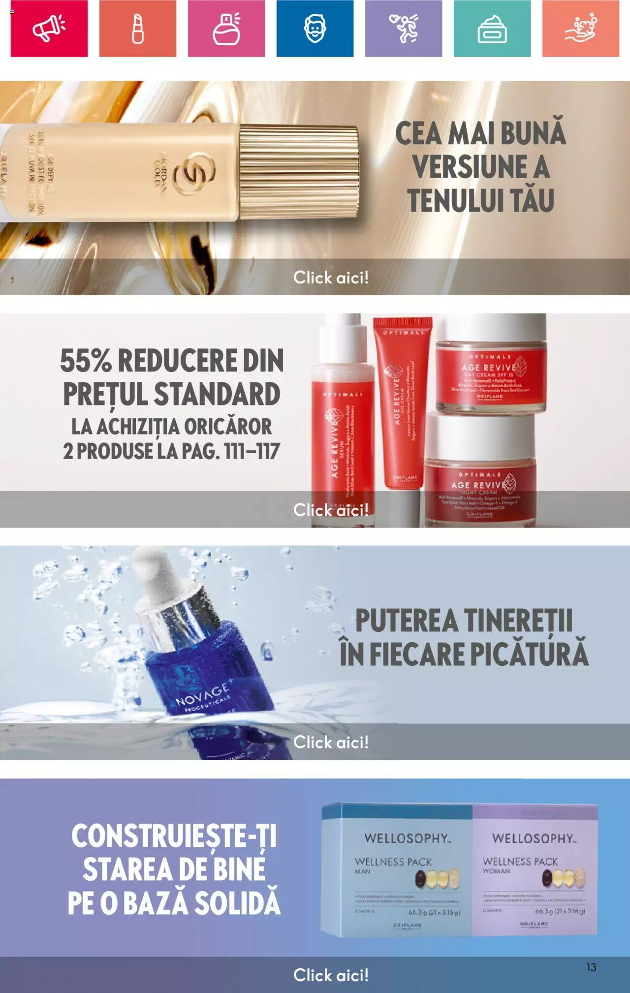 Catalog Oriflame 28 Mai - 17 Iunie 2024 | Pagina 13