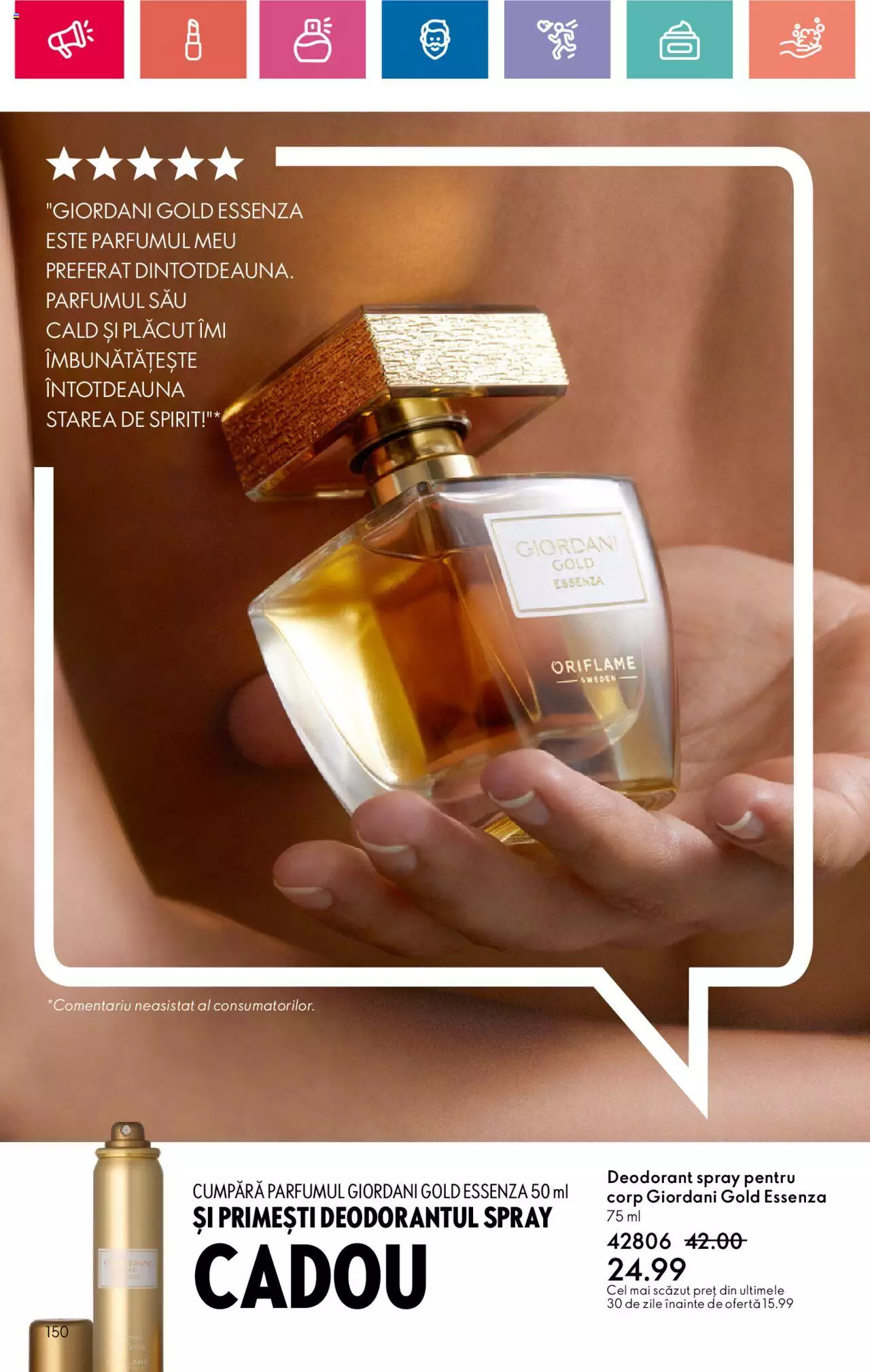 Catalog Oriflame 28 Mai - 17 Iunie 2024 | Pagina 150