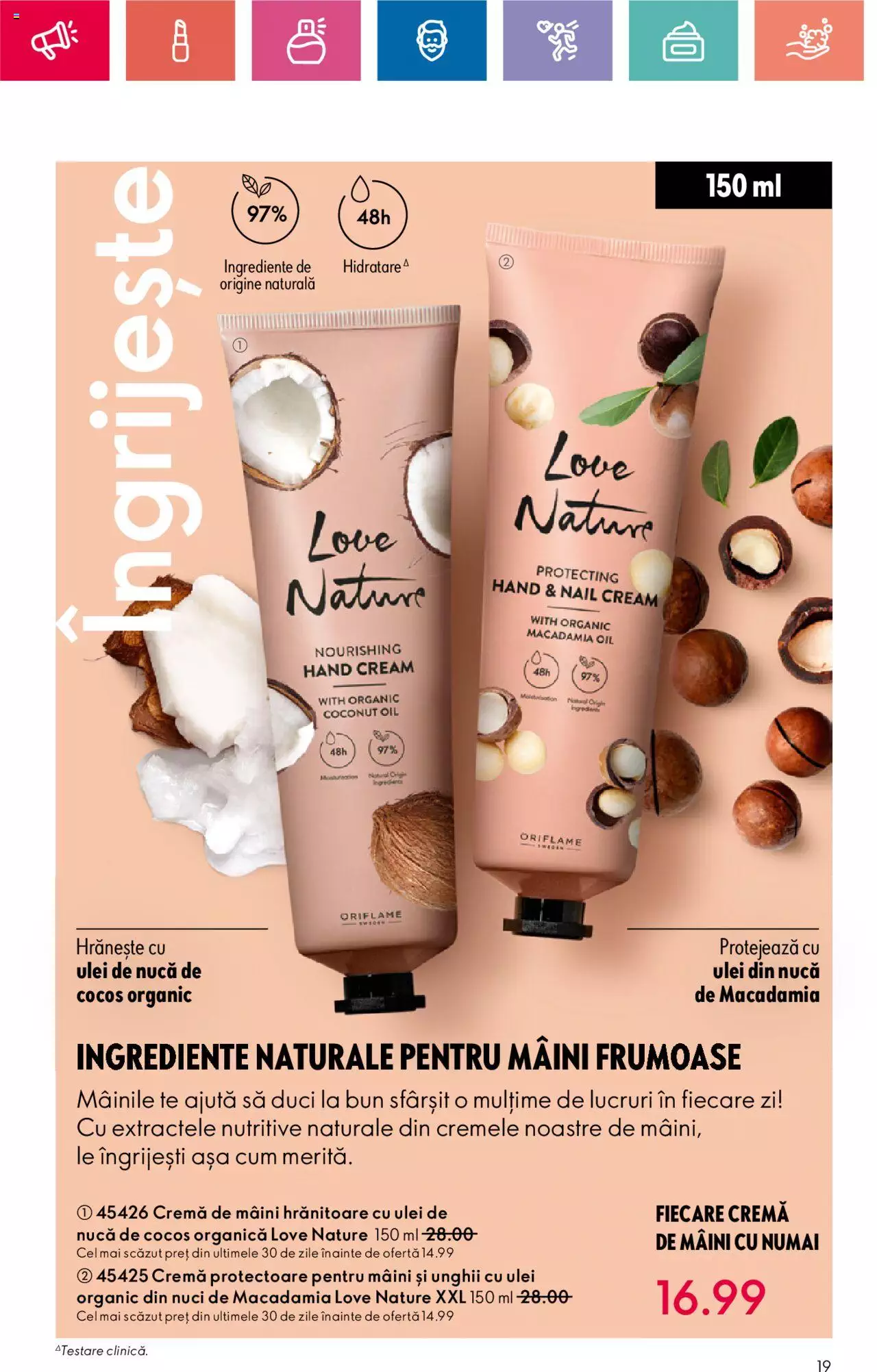 Catalog Oriflame 28 Mai - 17 Iunie 2024 | Pagina 19