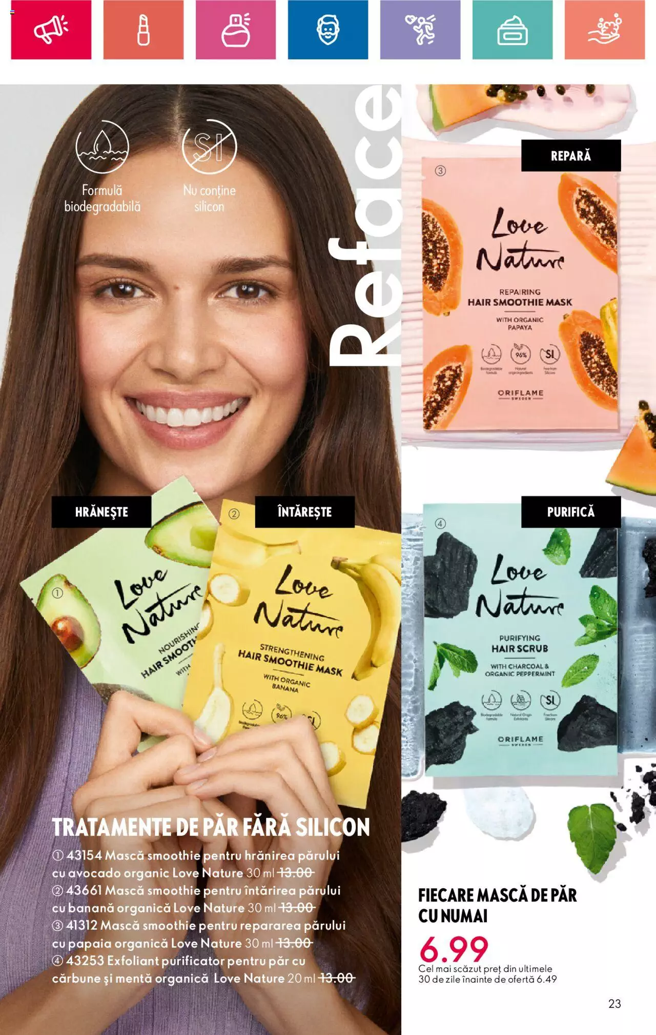 Catalog Oriflame 28 Mai - 17 Iunie 2024 | Pagina 23