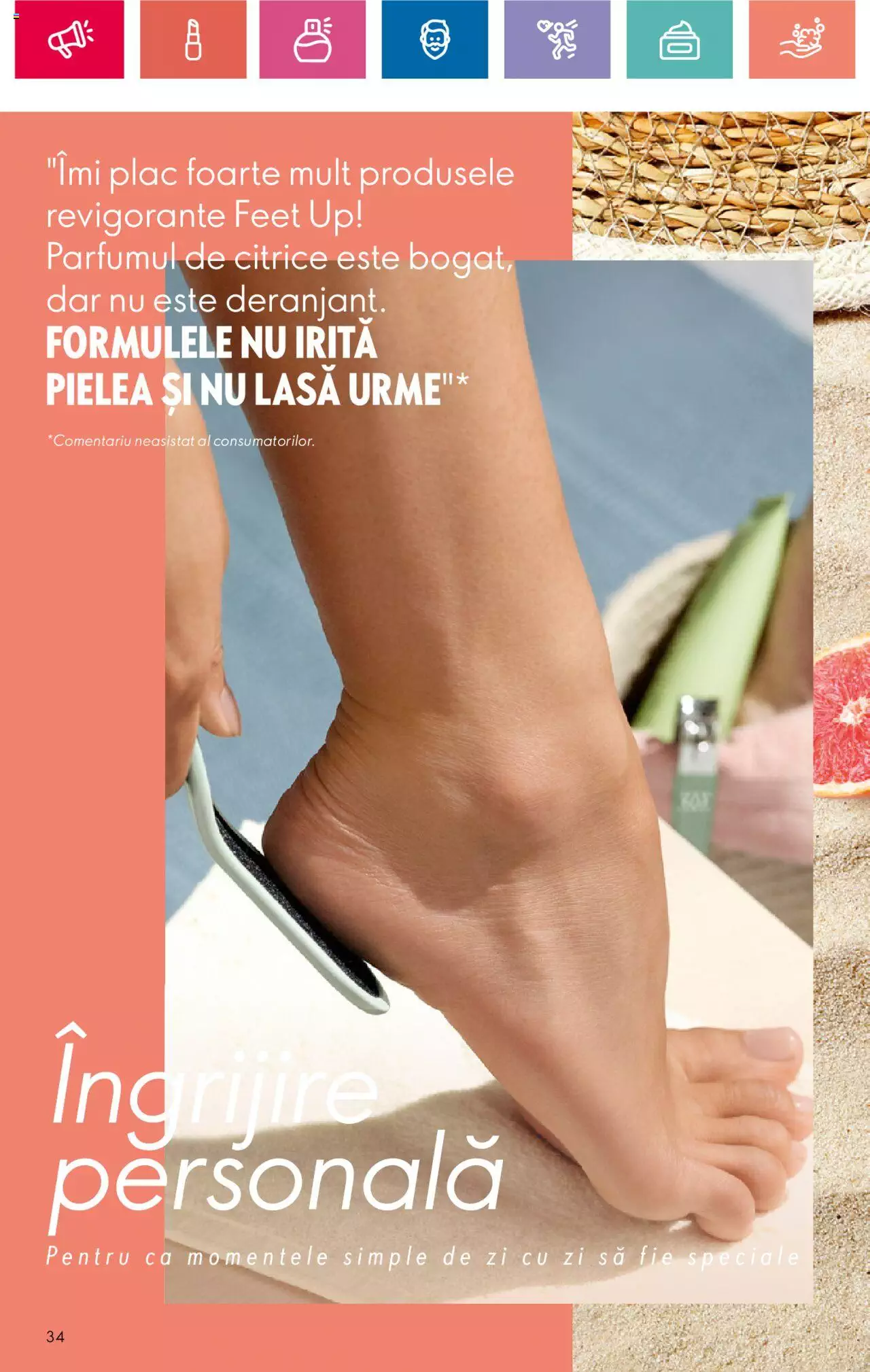Catalog Oriflame 28 Mai - 17 Iunie 2024 | Pagina 34