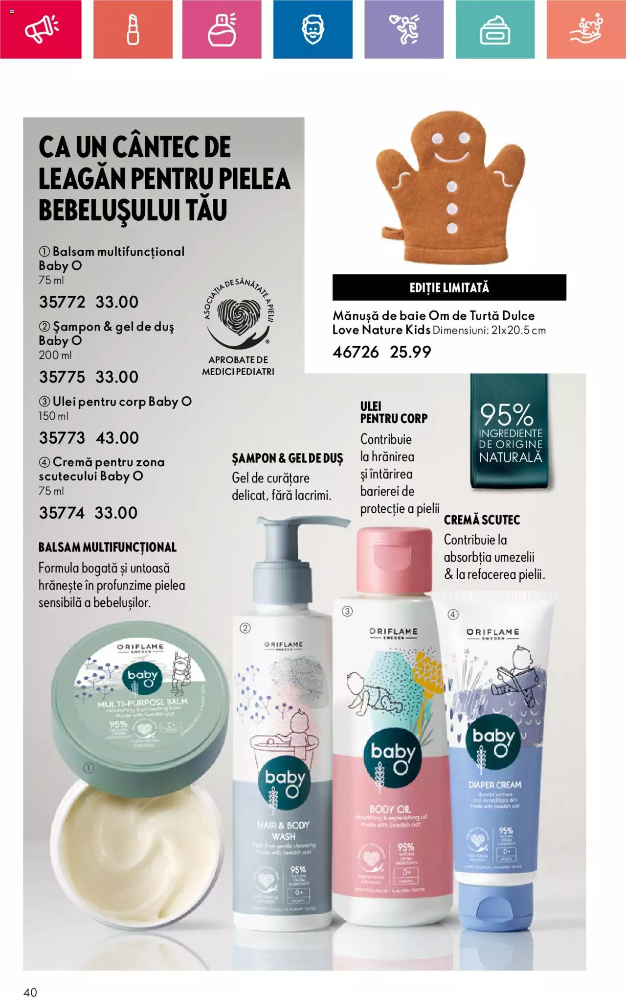 Catalog Oriflame 28 Mai - 17 Iunie 2024 | Pagina 40