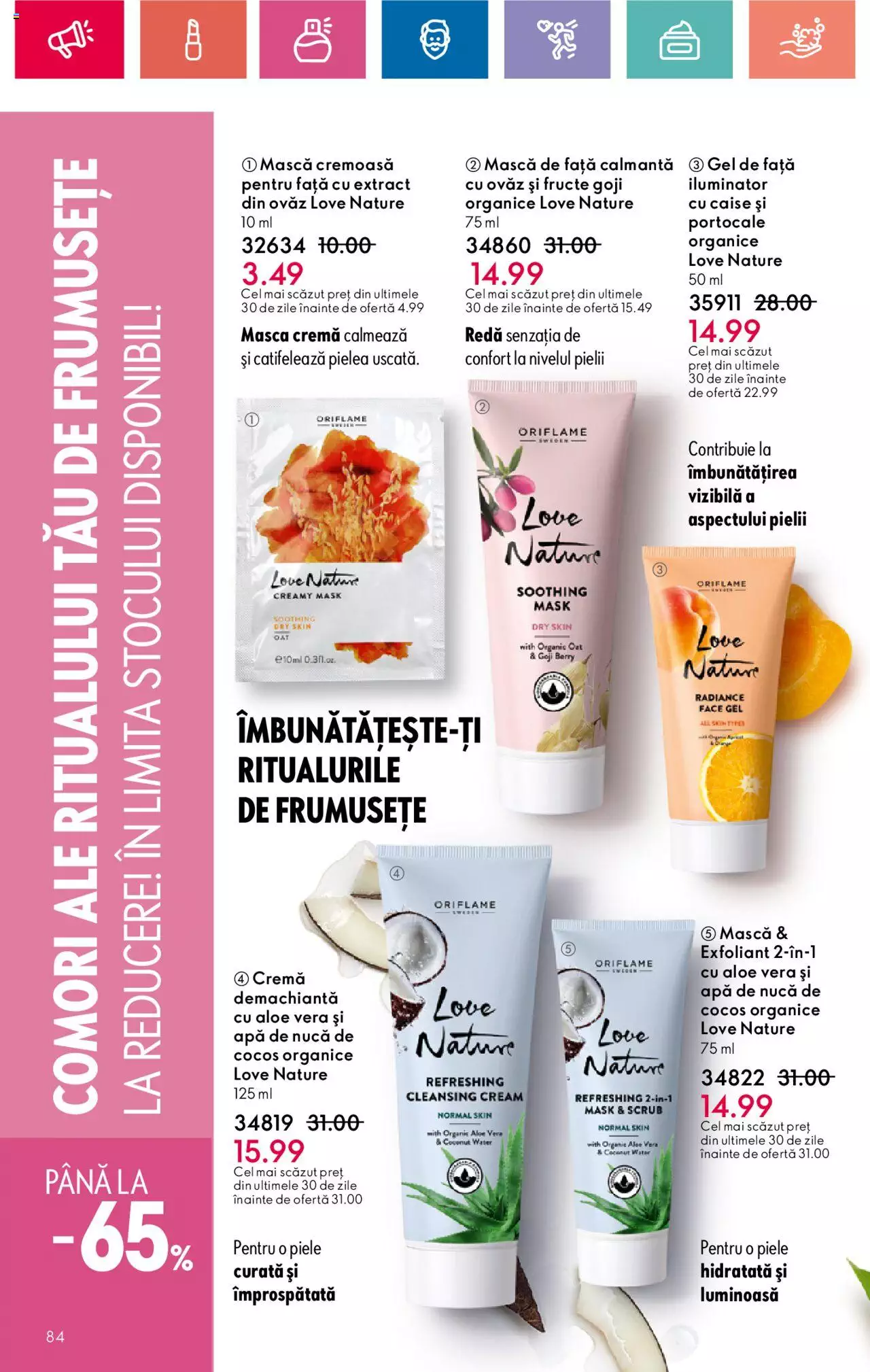 Catalog Oriflame 28 Mai - 17 Iunie 2024 | Pagina 84