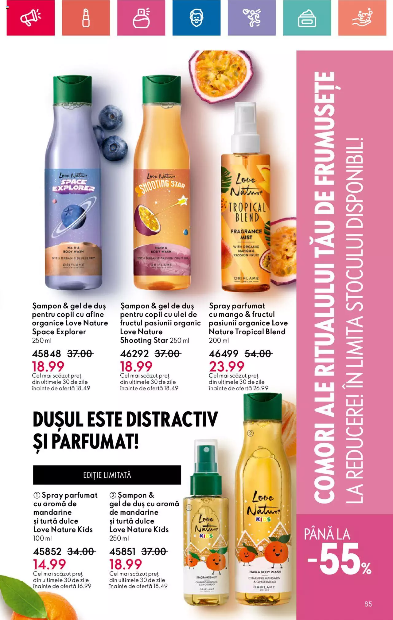 Catalog Oriflame 28 Mai - 17 Iunie 2024 | Pagina 85