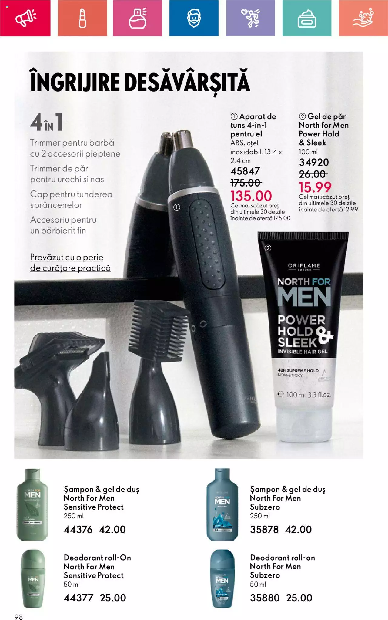 Catalog Oriflame 28 Mai - 17 Iunie 2024 | Pagina 98
