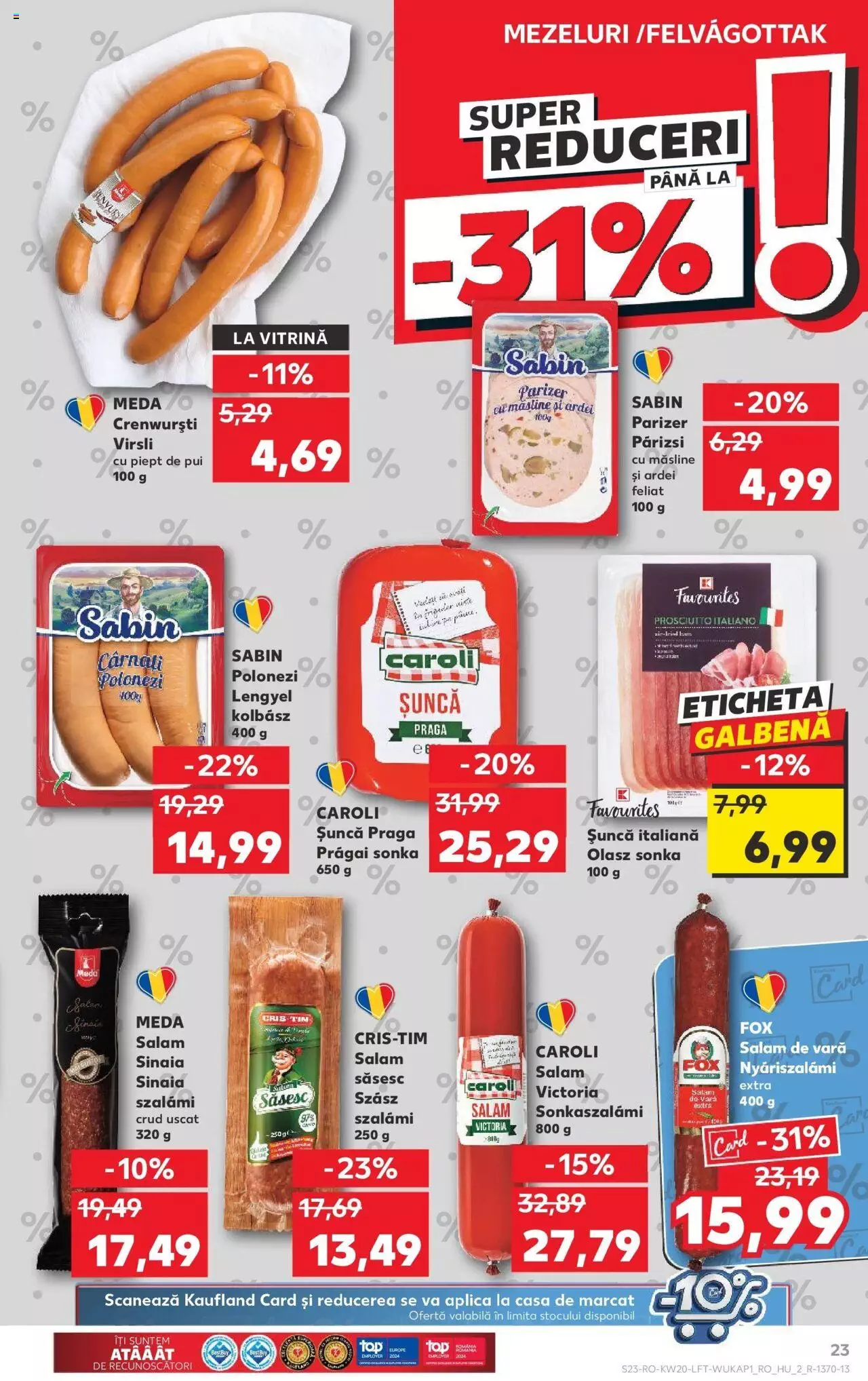Catalog Kaufland 15 - 21 Mai 2024 | Pagina 23