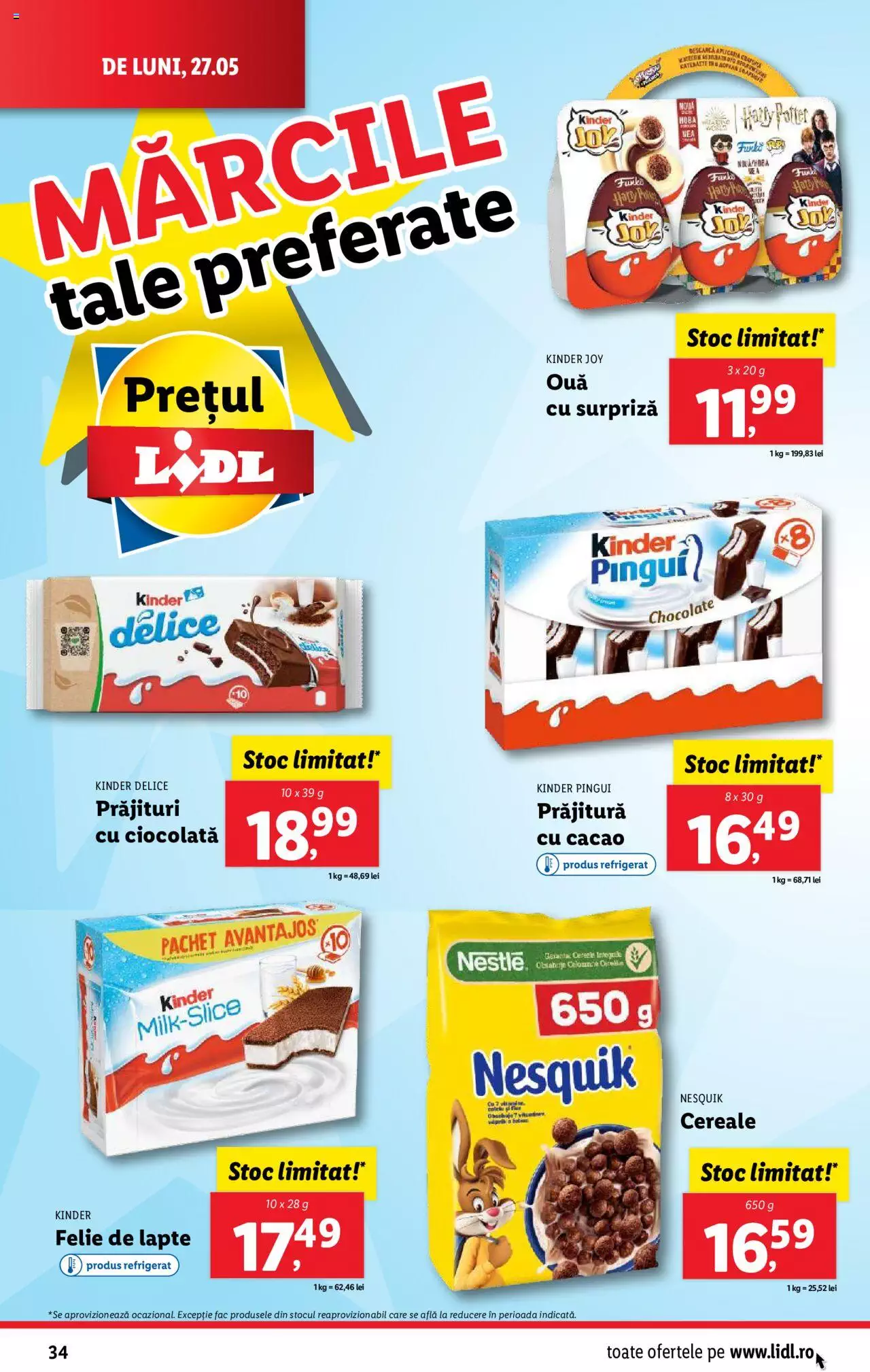 Catalog LIDL 27 Mai - 2 Iunie 2024 | Pagina 34