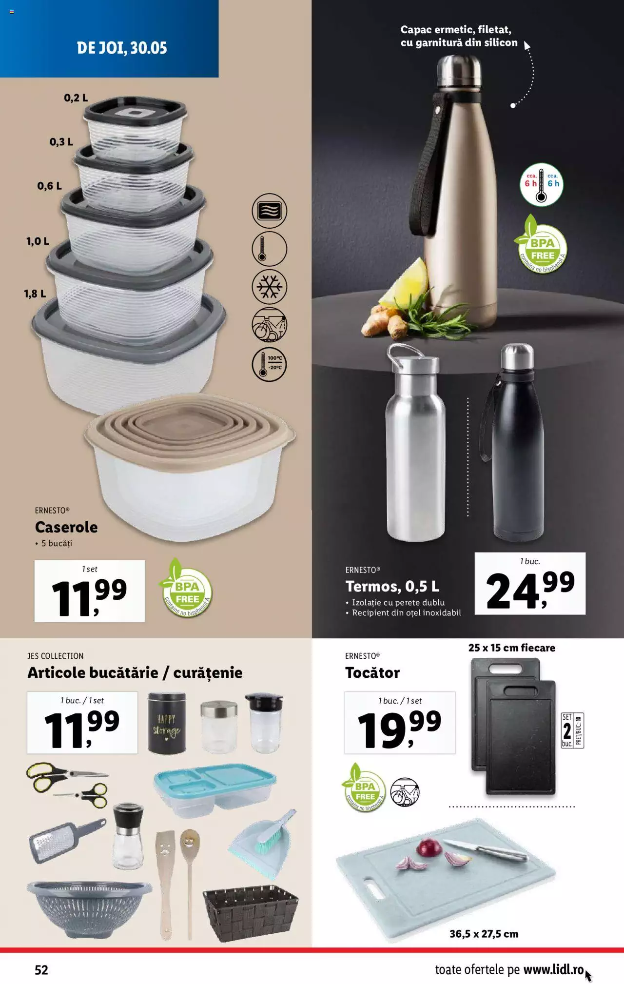 Catalog LIDL 27 Mai - 2 Iunie 2024 | Pagina 52