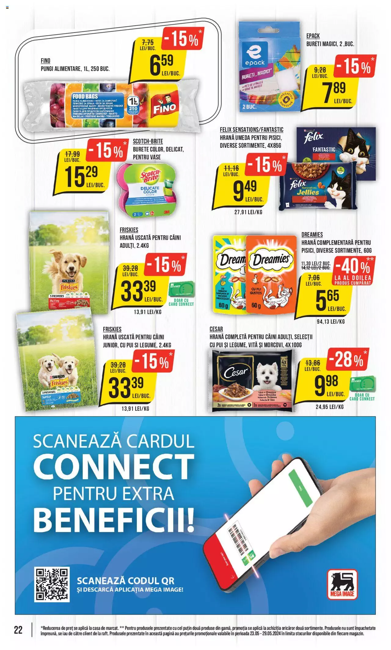Catalog Mega Image 23 - 29 Mai 2024 | Pagina 22