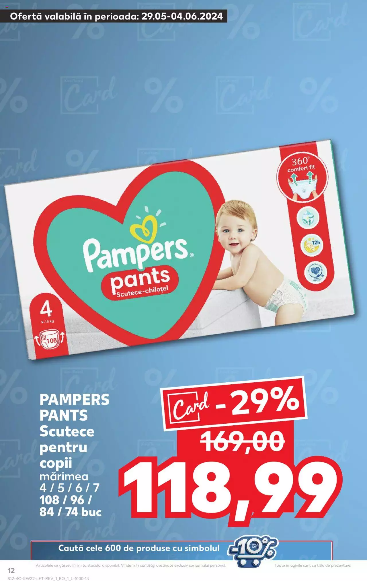 Catalog Kaufland 29 Mai - 4 Iunie 2024 | Pagina 12