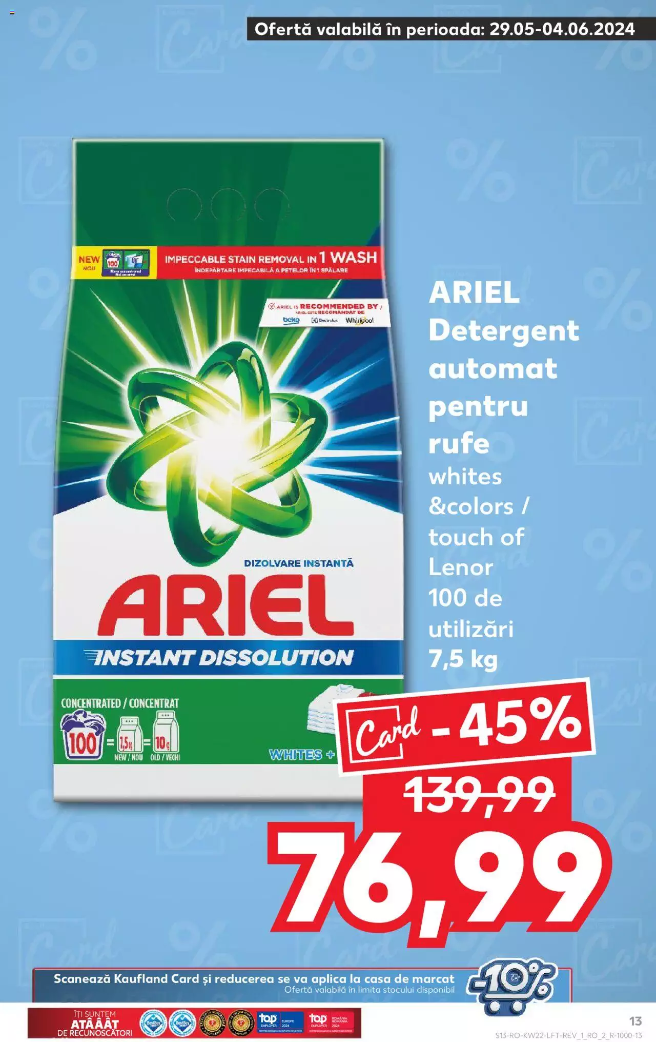 Catalog Kaufland 29 Mai - 4 Iunie 2024 | Pagina 13