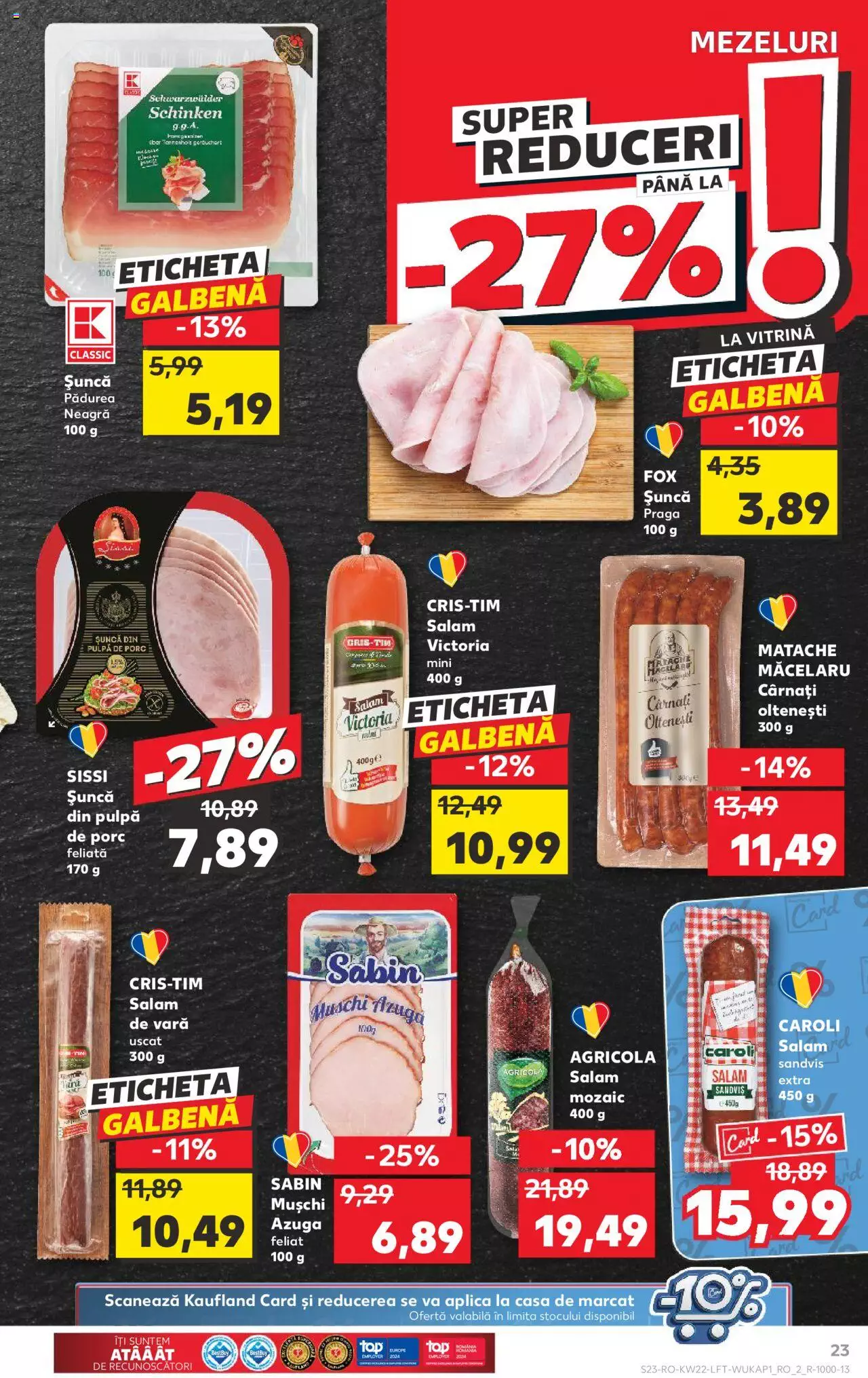 Catalog Kaufland 29 Mai - 4 Iunie 2024 | Pagina 23