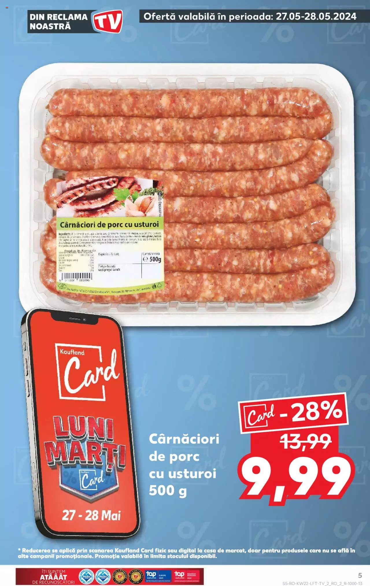 Catalog Kaufland 29 Mai - 4 Iunie 2024 | Pagina 5