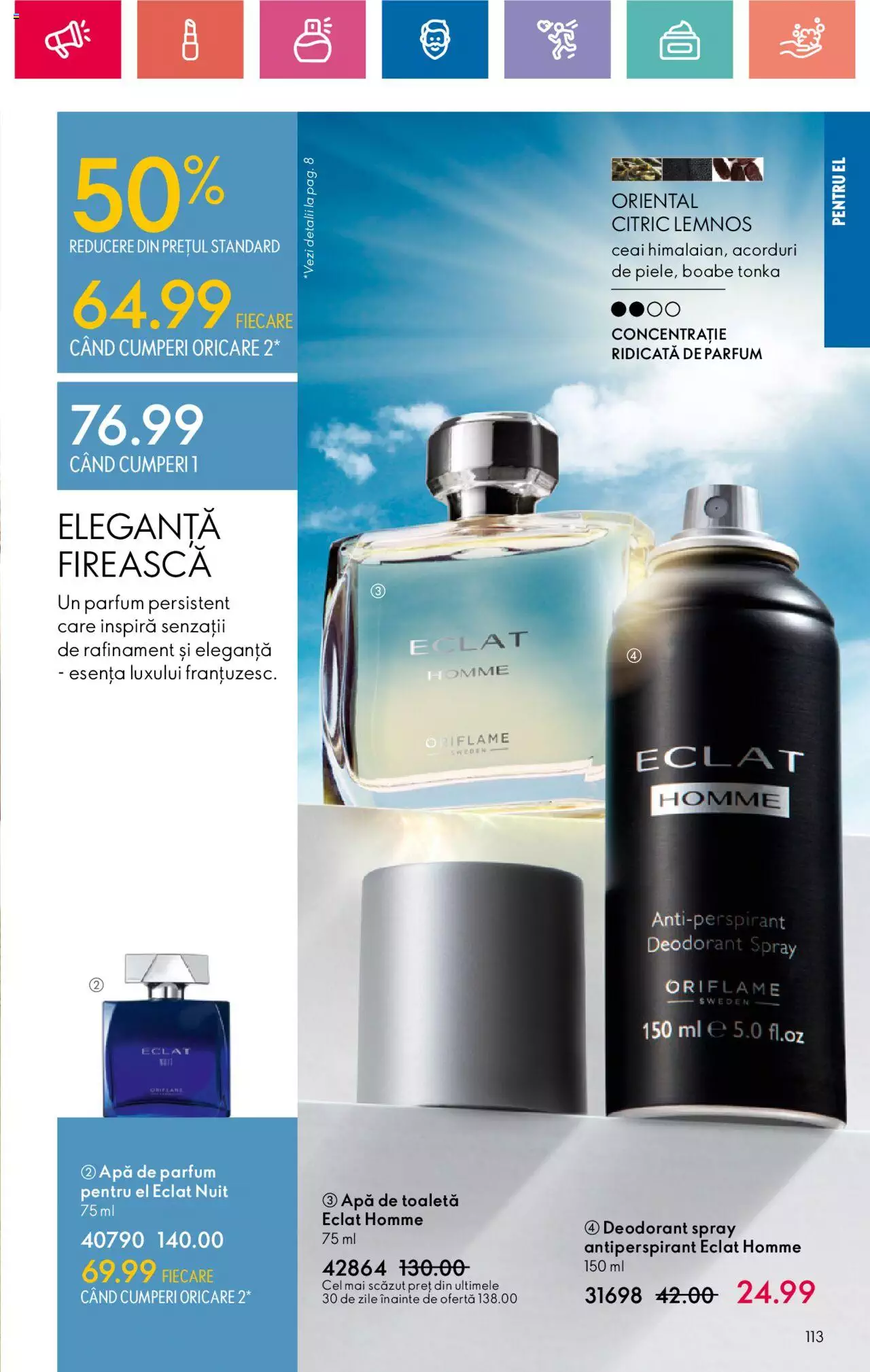 Catalog Oriflame 18 Iunie - 8 Iulie 2024 | Pagina 113