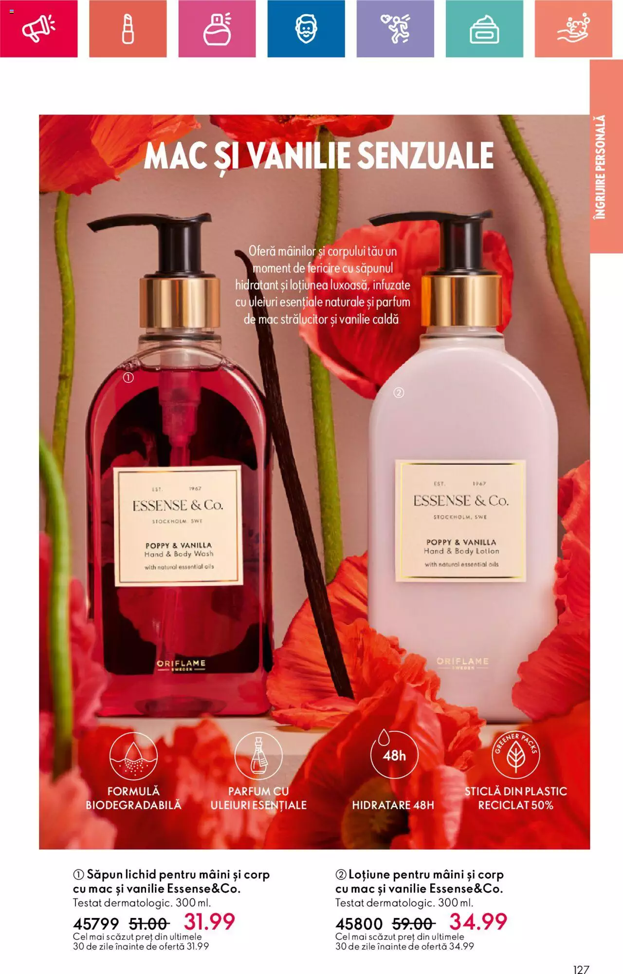 Catalog Oriflame 18 Iunie - 8 Iulie 2024 | Pagina 127