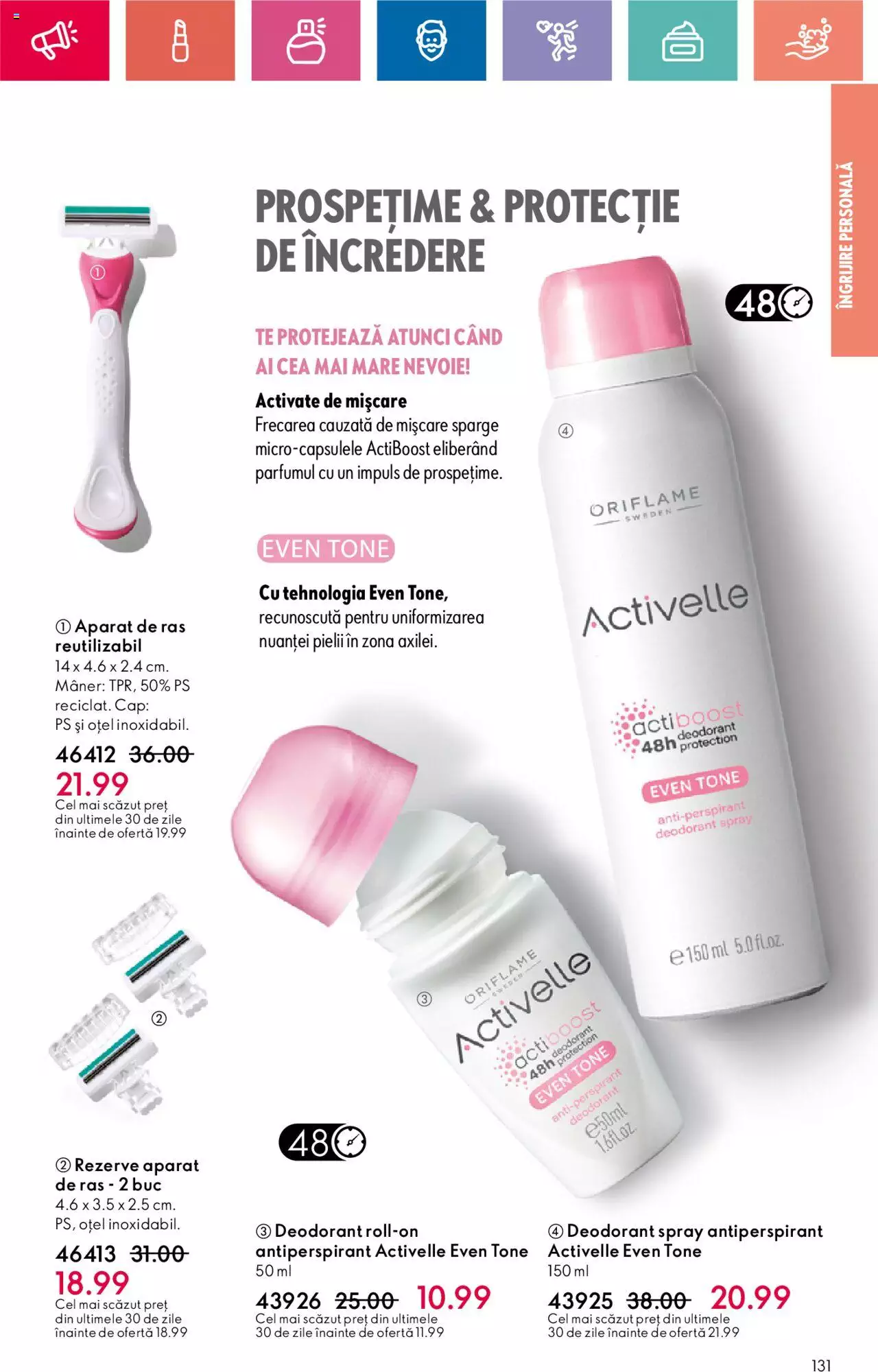 Catalog Oriflame 18 Iunie - 8 Iulie 2024 | Pagina 131