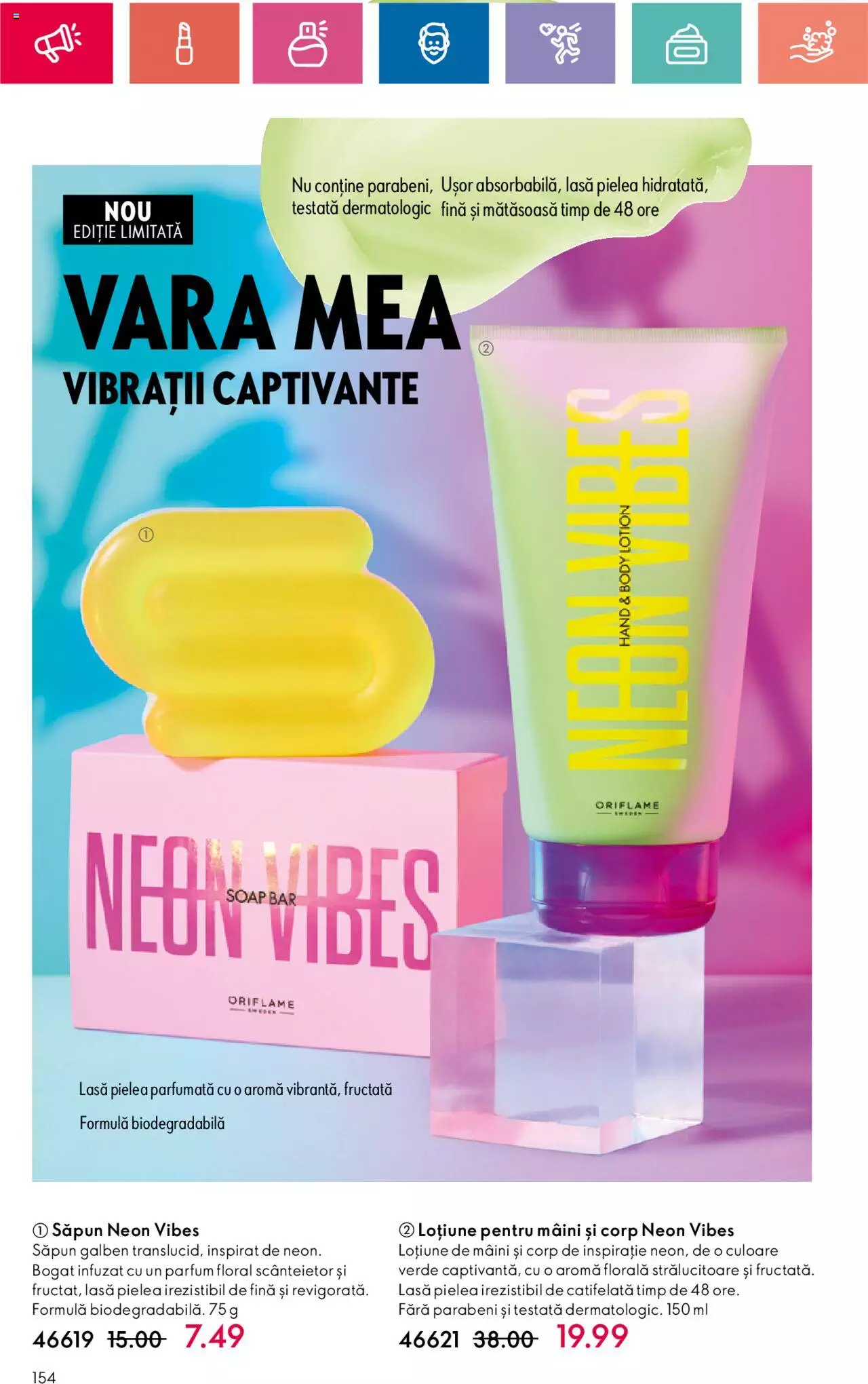 Catalog Oriflame 18 Iunie - 8 Iulie 2024 | Pagina 154