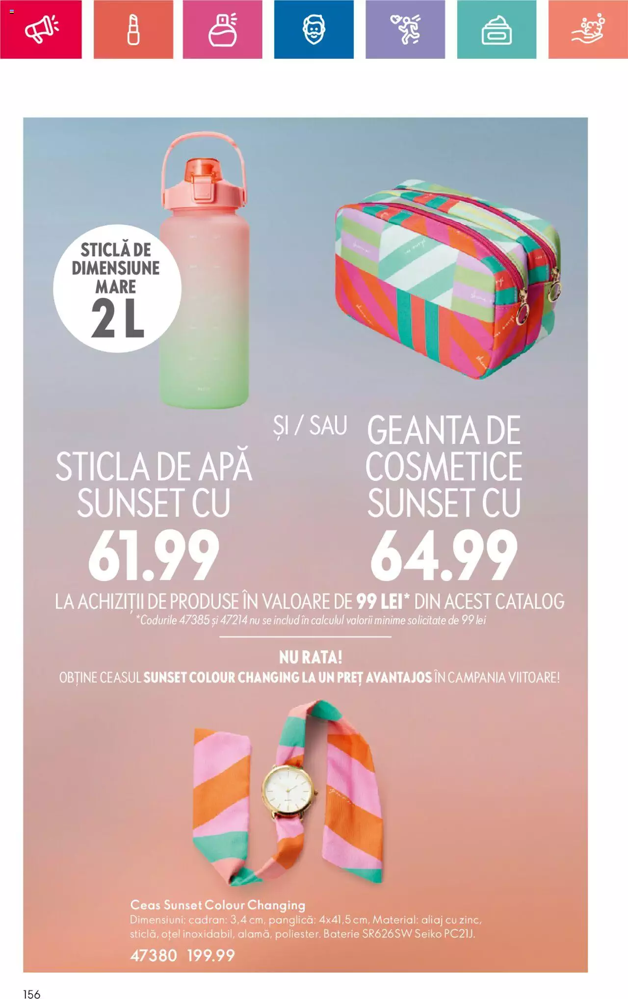 Catalog Oriflame 18 Iunie - 8 Iulie 2024 | Pagina 156