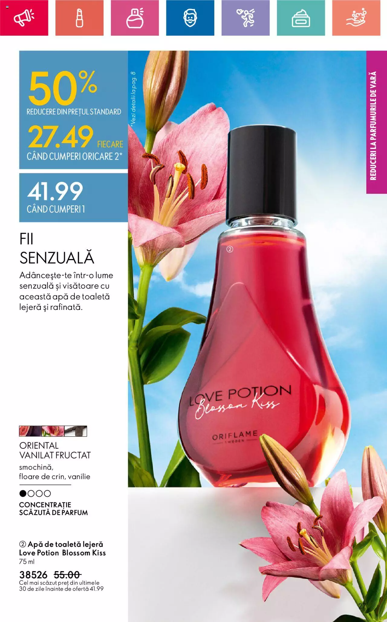 Catalog Oriflame 18 Iunie - 8 Iulie 2024 | Pagina 27