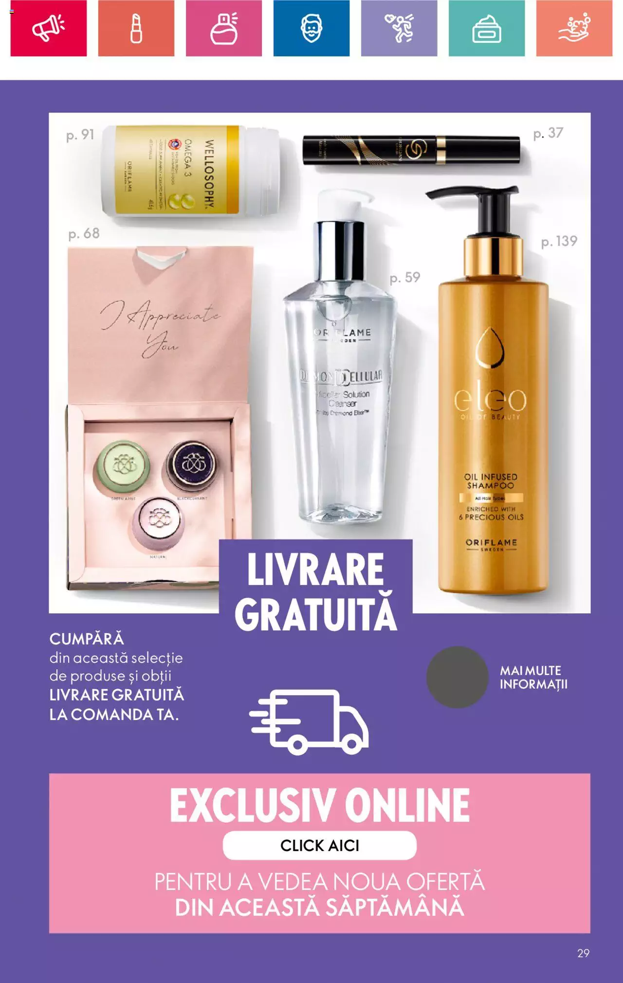 Catalog Oriflame 18 Iunie - 8 Iulie 2024 | Pagina 29