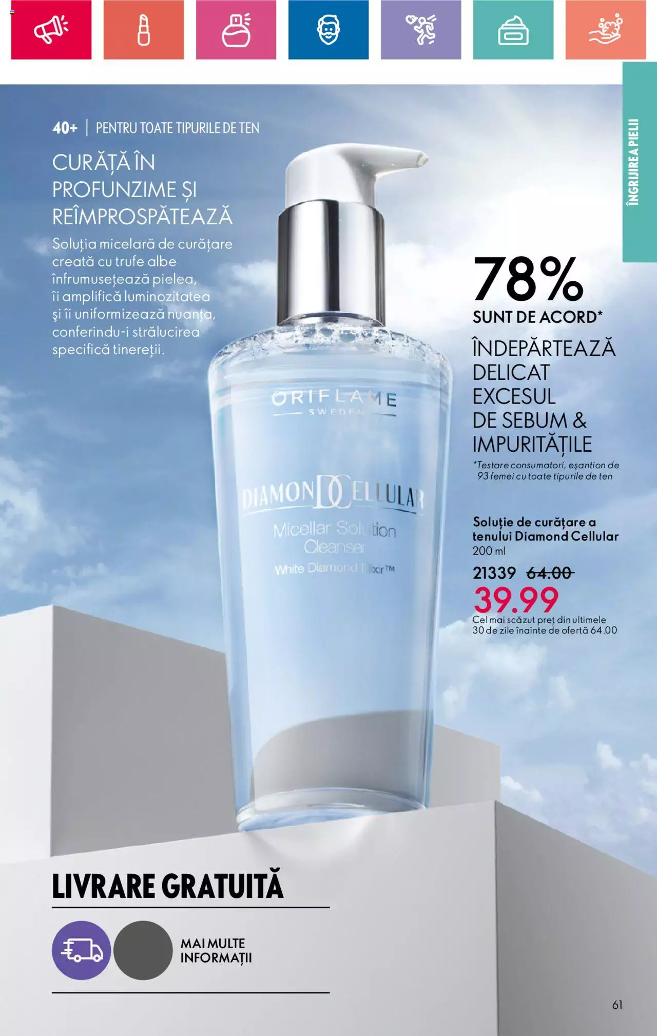Catalog Oriflame 18 Iunie - 8 Iulie 2024 | Pagina 61