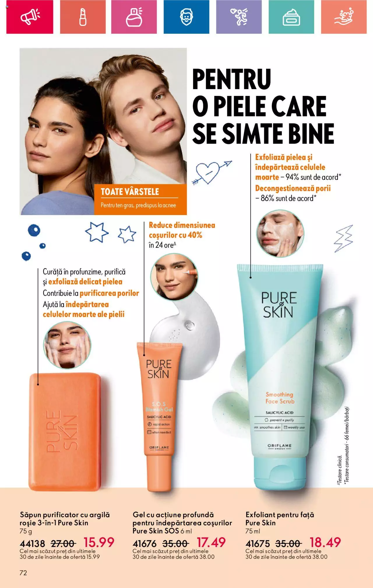 Catalog Oriflame 18 Iunie - 8 Iulie 2024 | Pagina 72